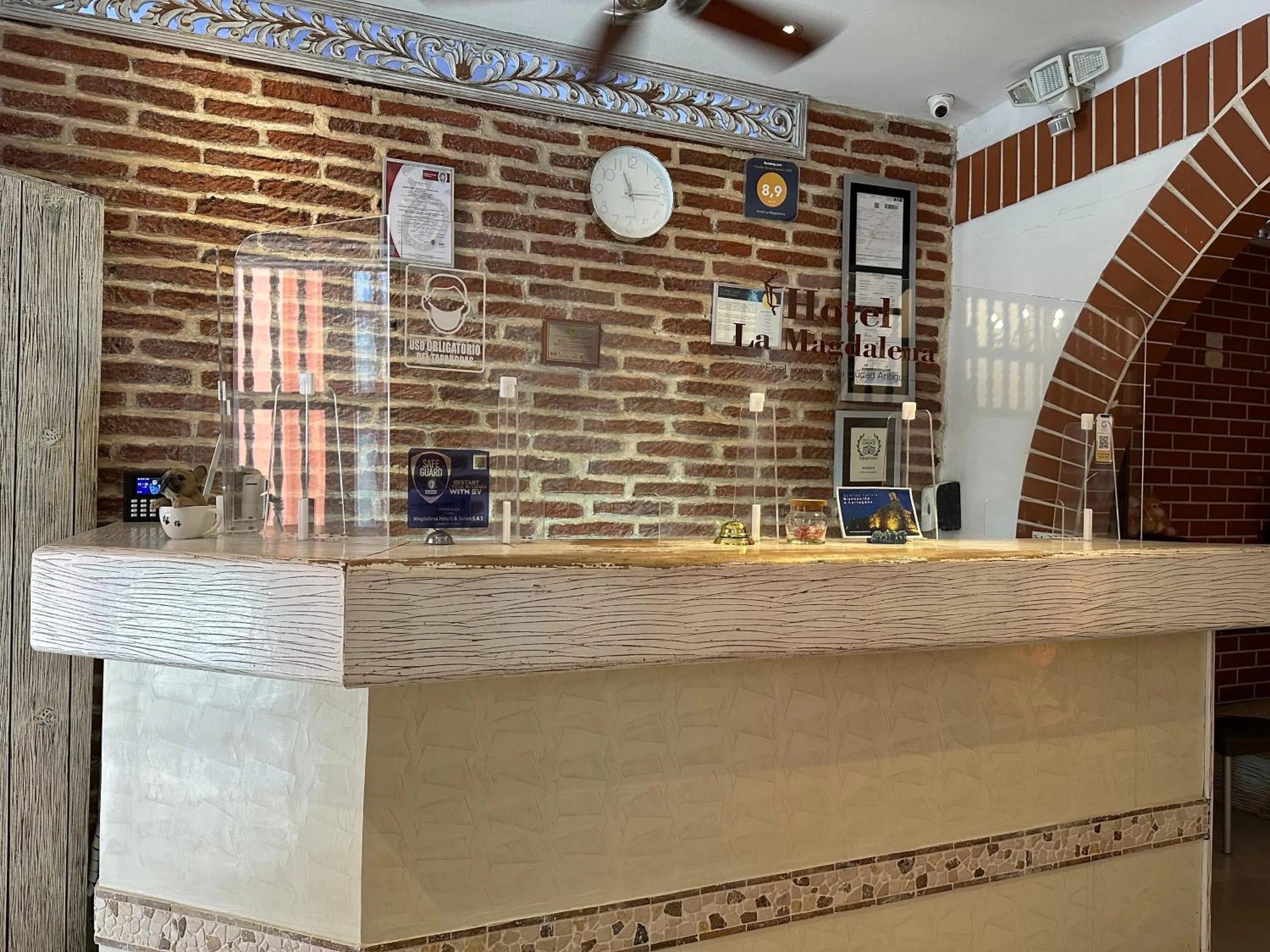 Area and facilities in Hotel La Magdalena