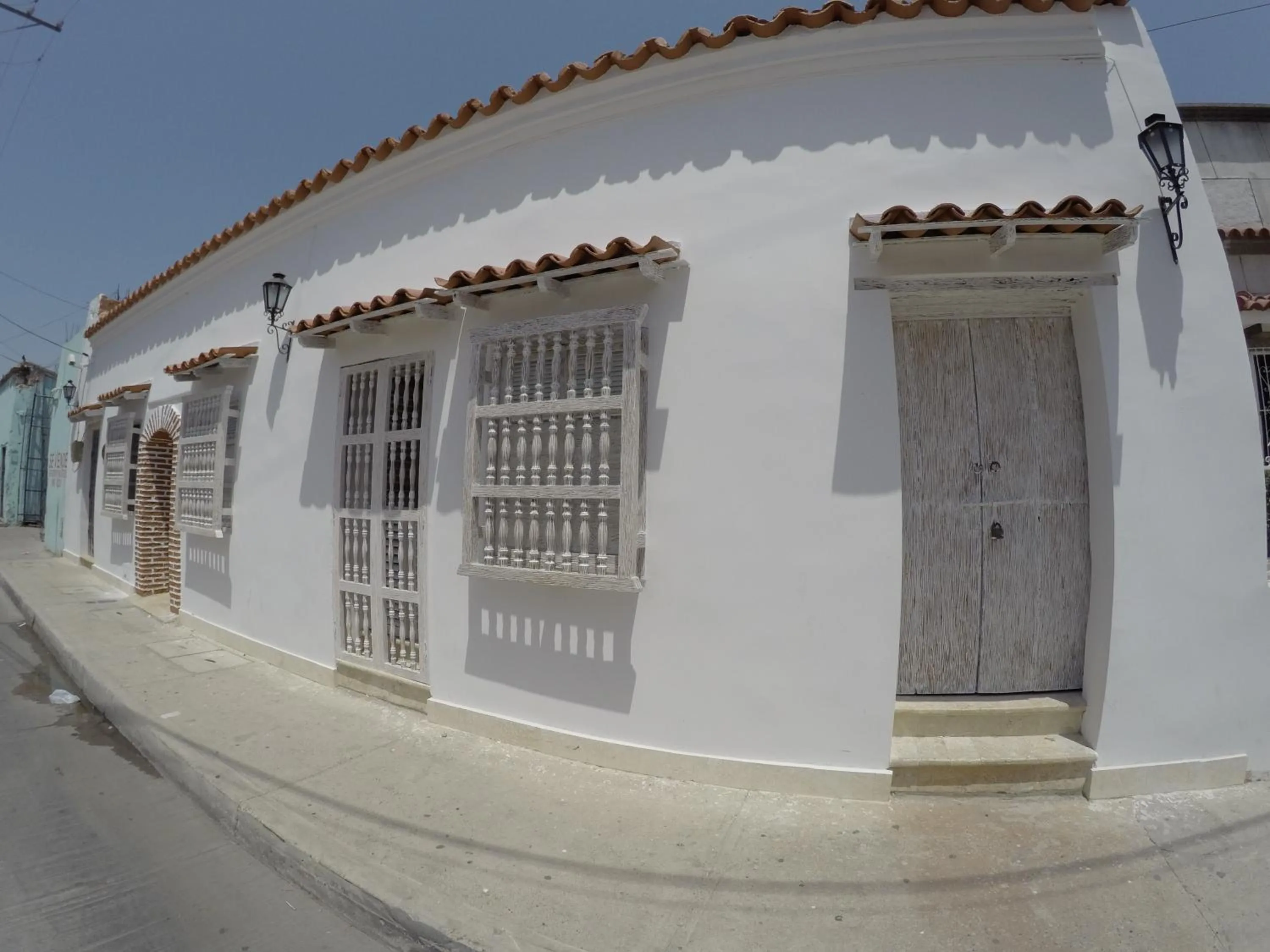 Facade/entrance in Hotel La Magdalena