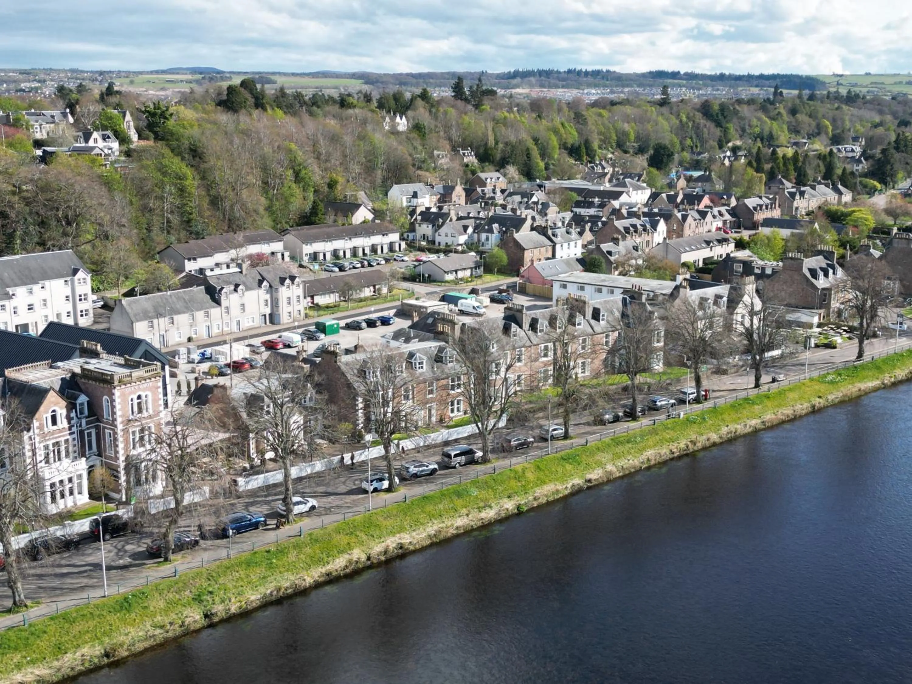 Property building in Glen Mhor Hotel at Uile-bheist 'Brewstillery'