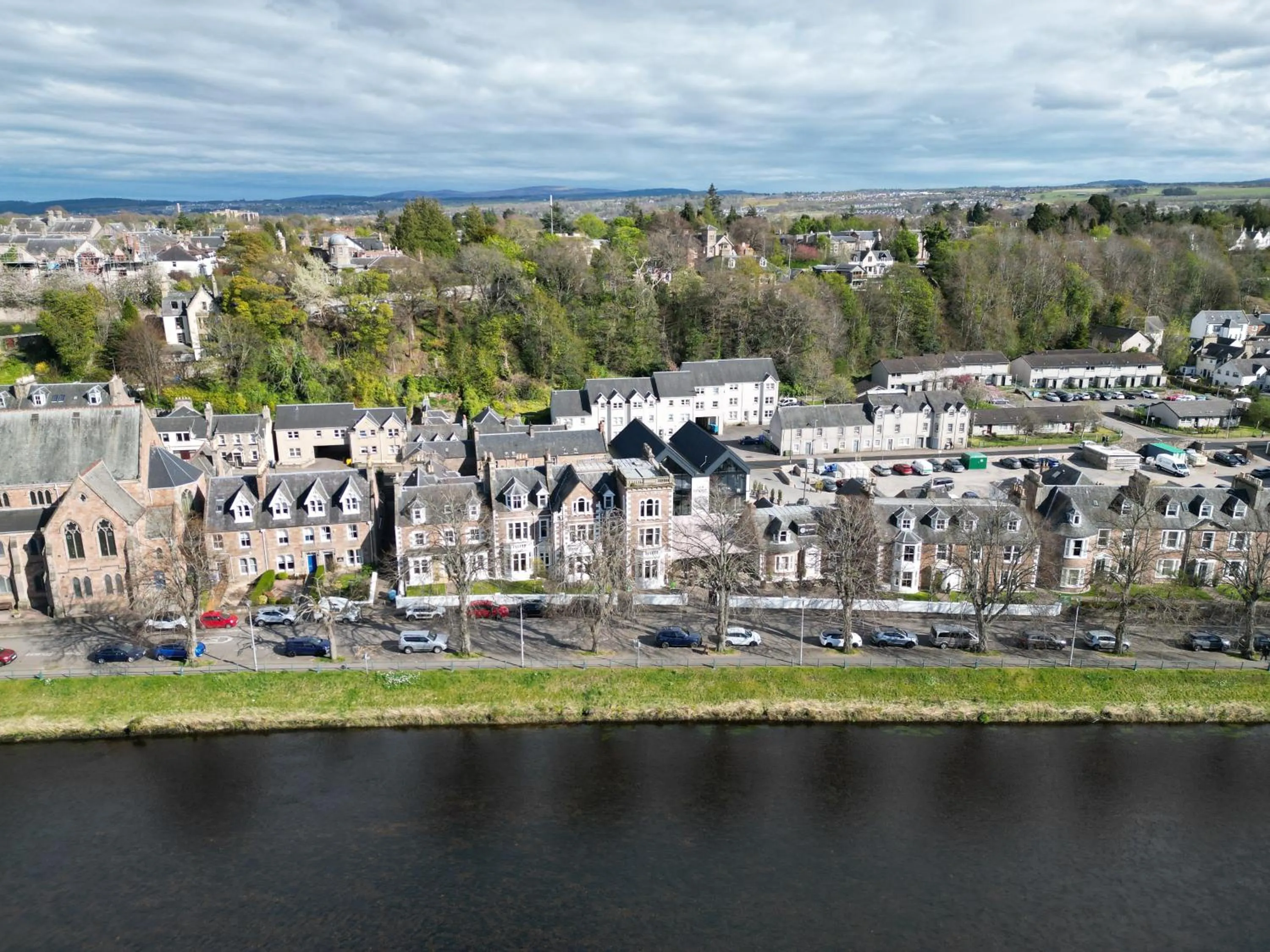 Property building in Glen Mhor Hotel at Uile-bheist 'Brewstillery'
