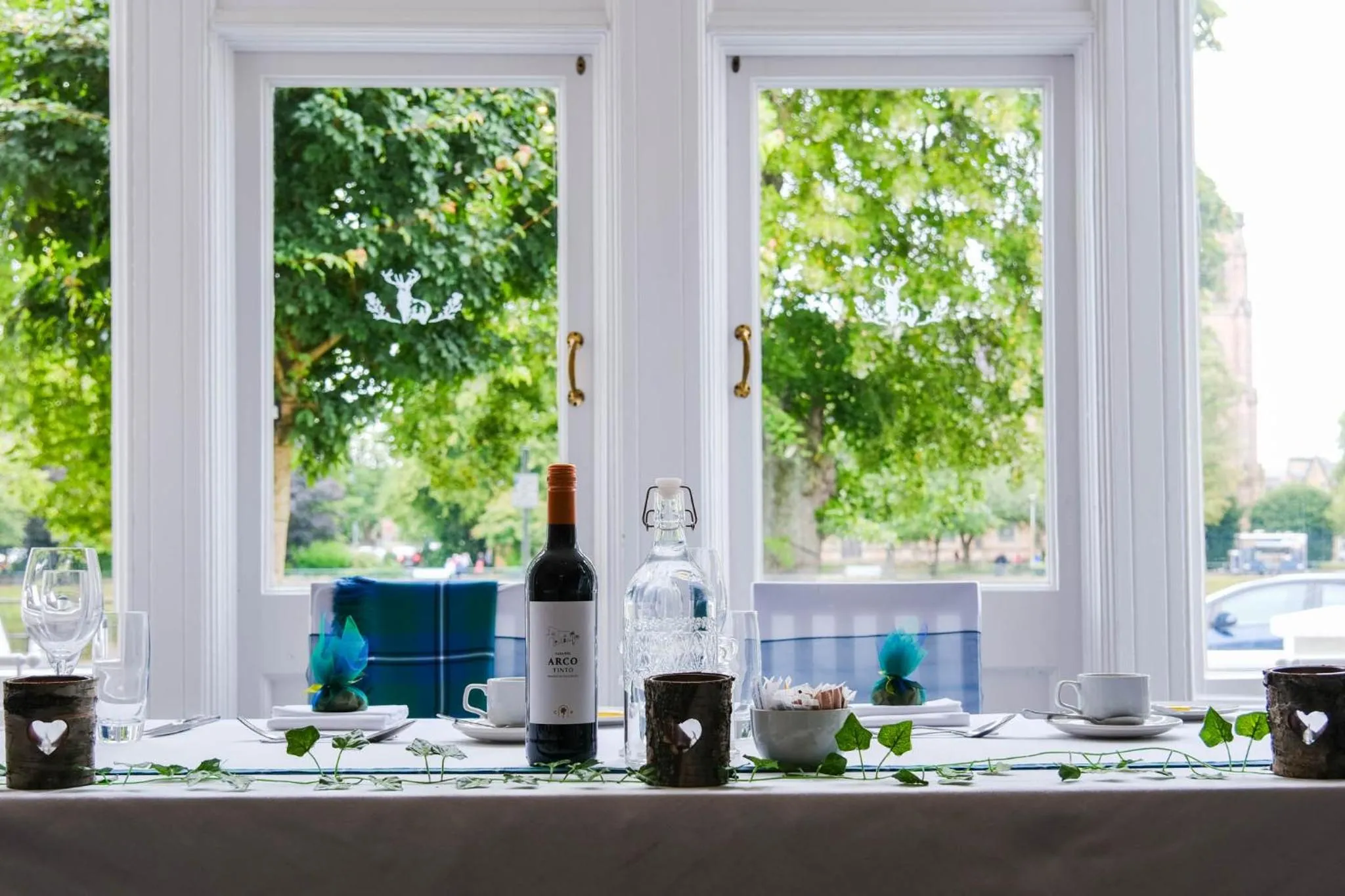 Garden in Glen Mhor Hotel at Uile-bheist 'Brewstillery'