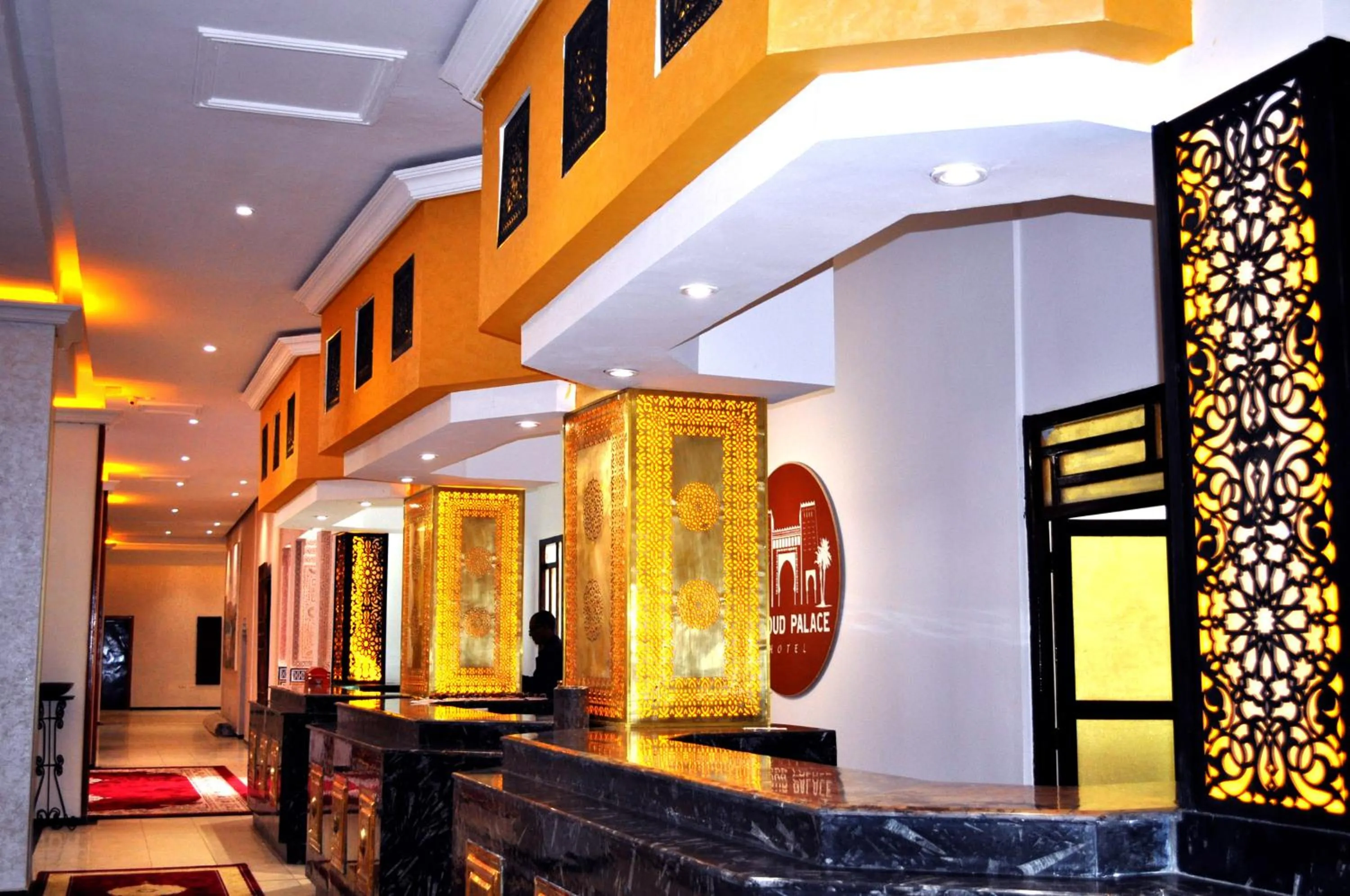 Lobby or reception in Erfoud Palace