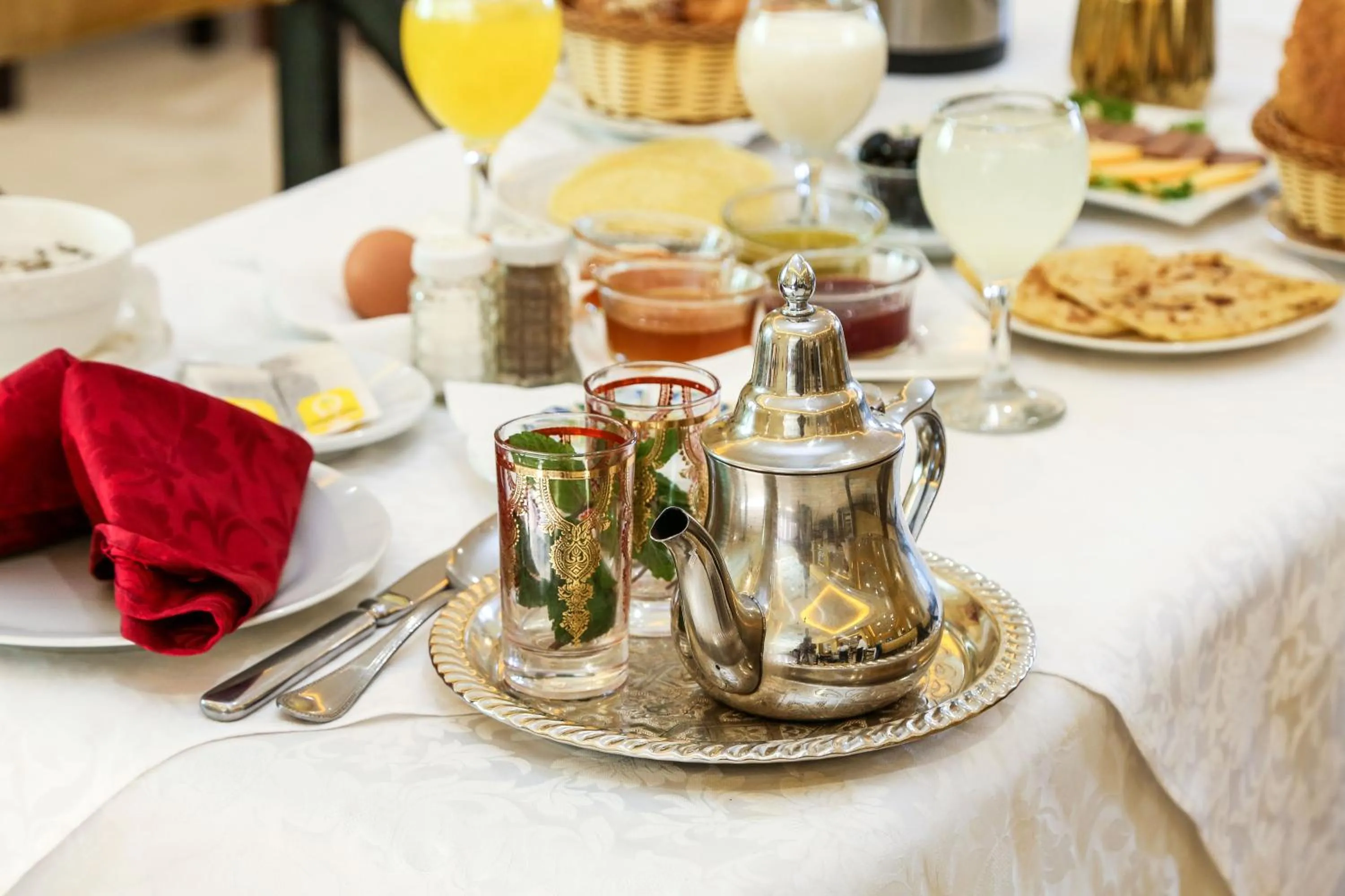 Breakfast in Erfoud Palace