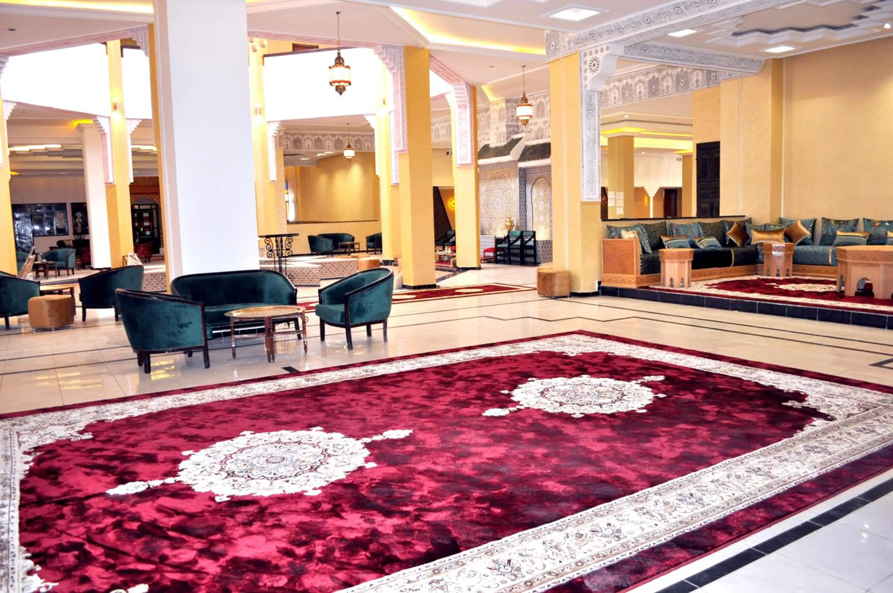 Lobby or reception in Erfoud Palace