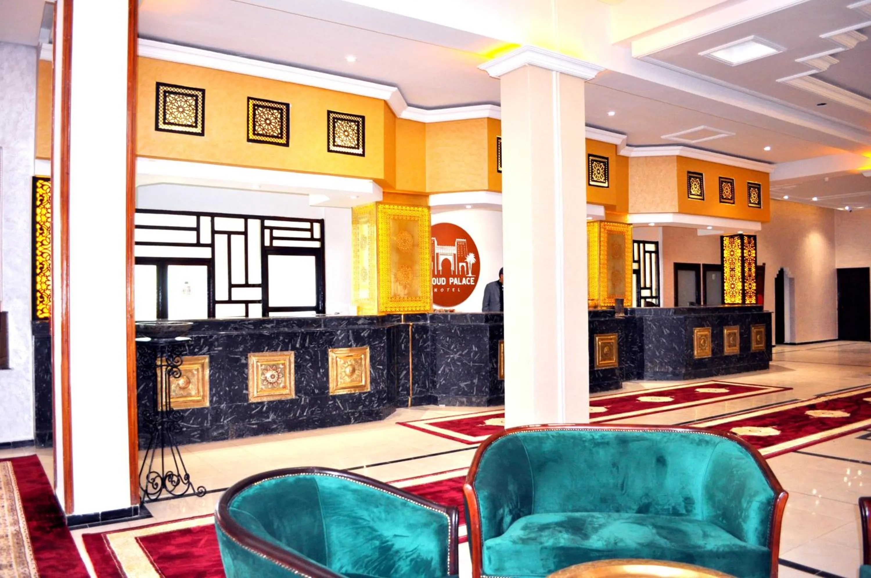 Lobby or reception in Erfoud Palace