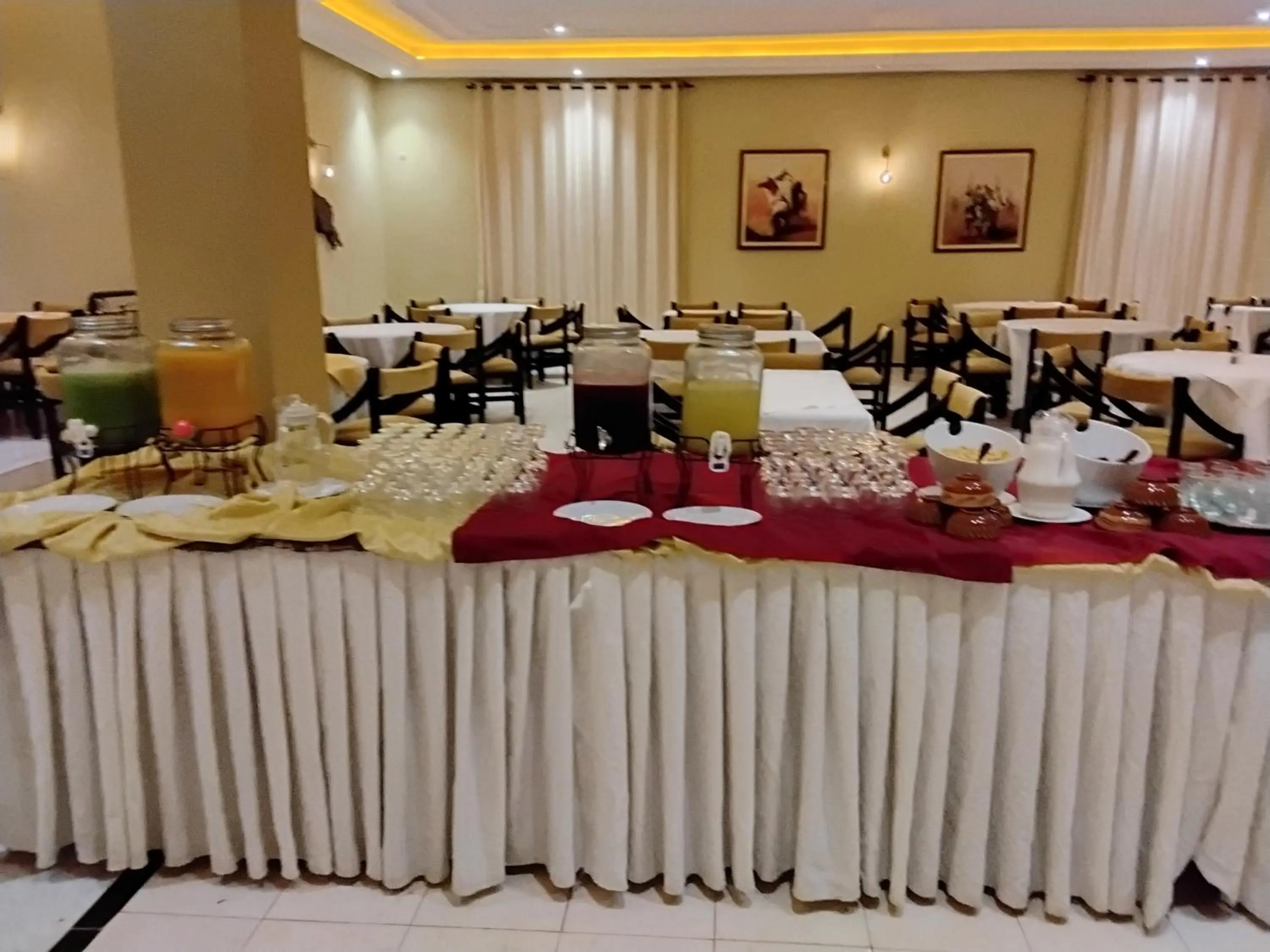 Buffet breakfast in Erfoud Palace