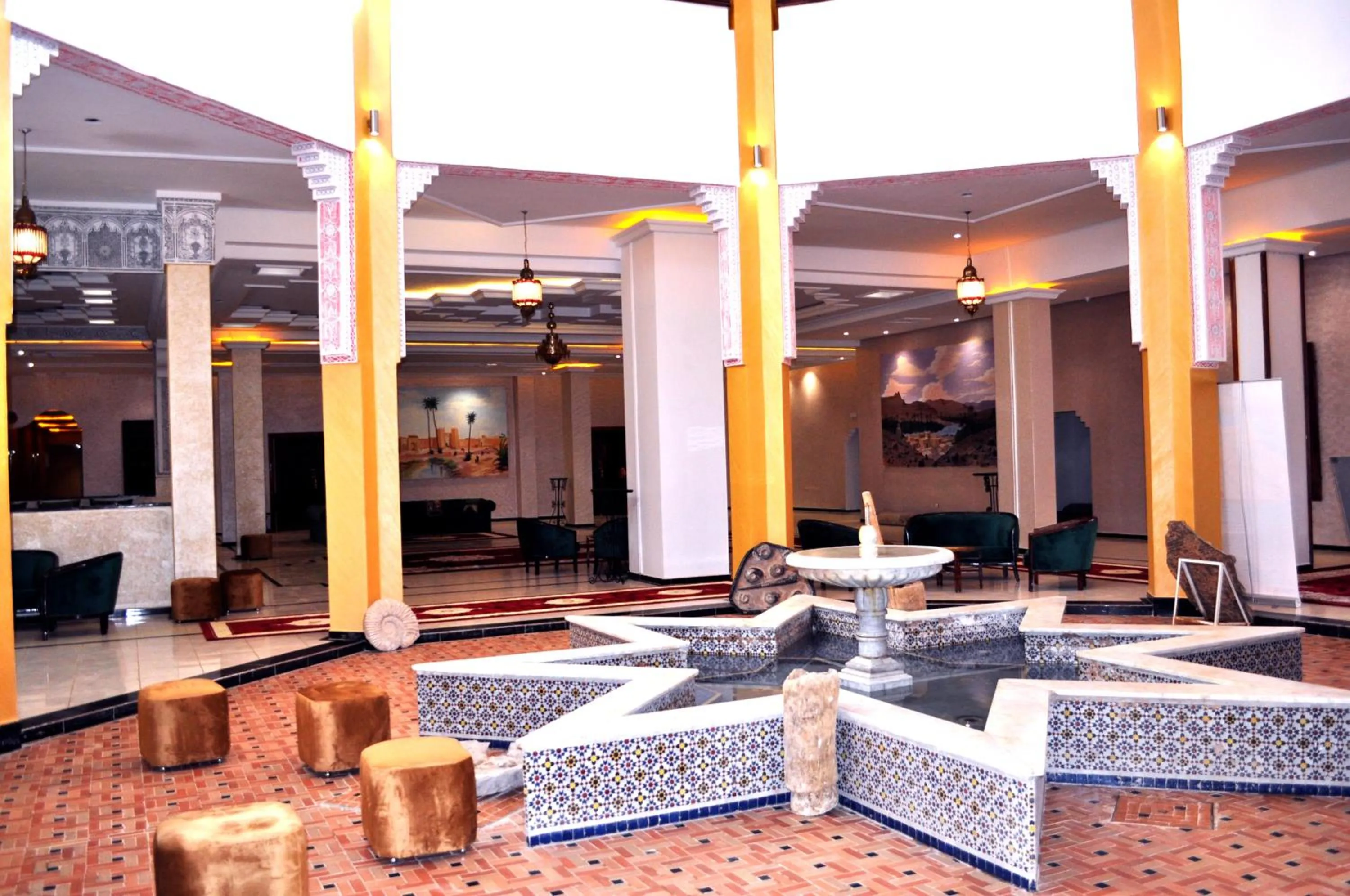 Lobby or reception in Erfoud Palace