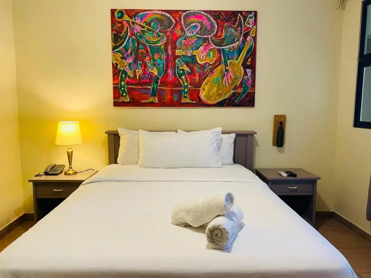 Bed in Morrison Hotel San Salvador Bed in Morrison Hotel San Salvador