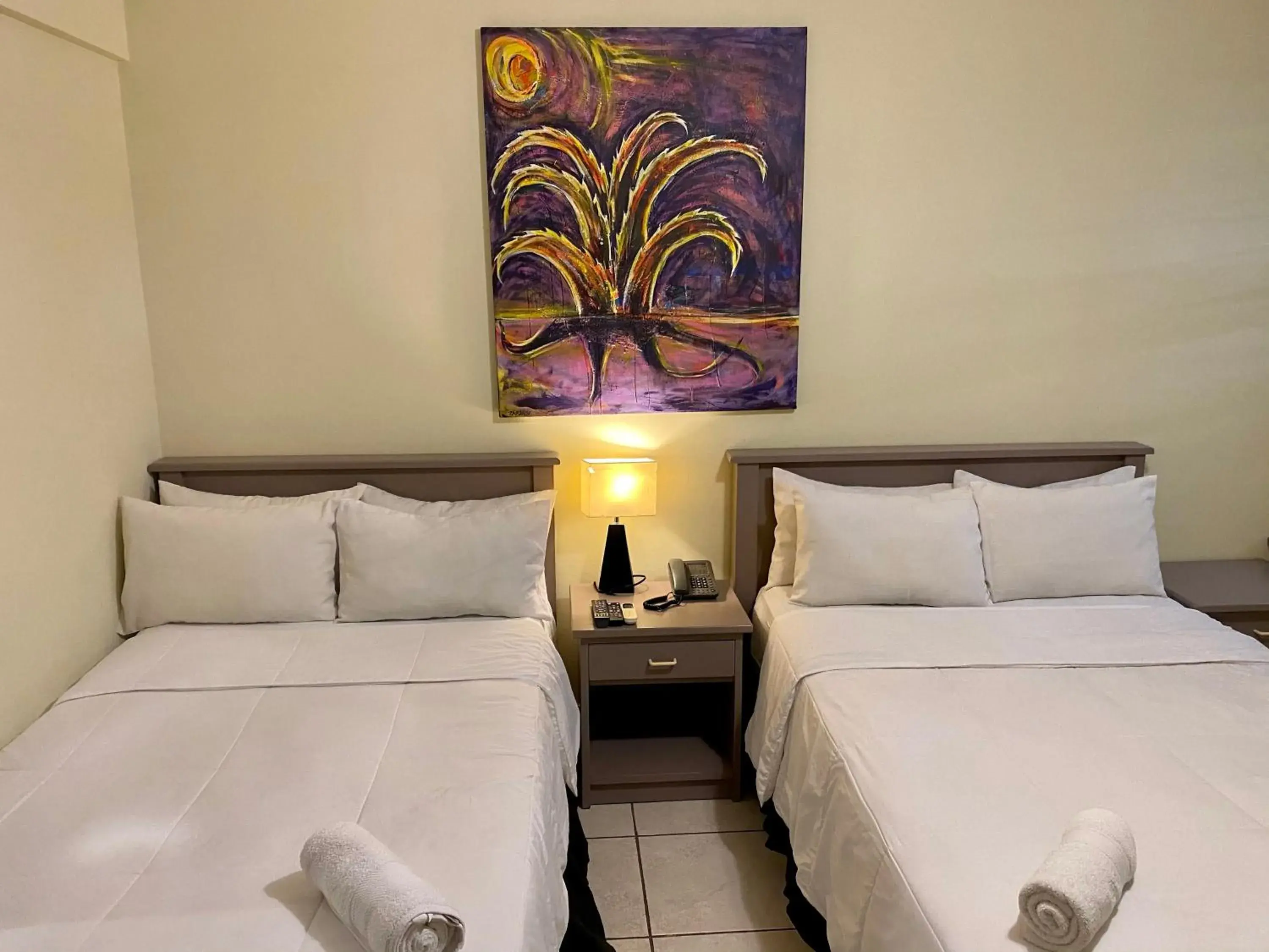 Bed in Morrison Hotel San Salvador Bed in Morrison Hotel San Salvador