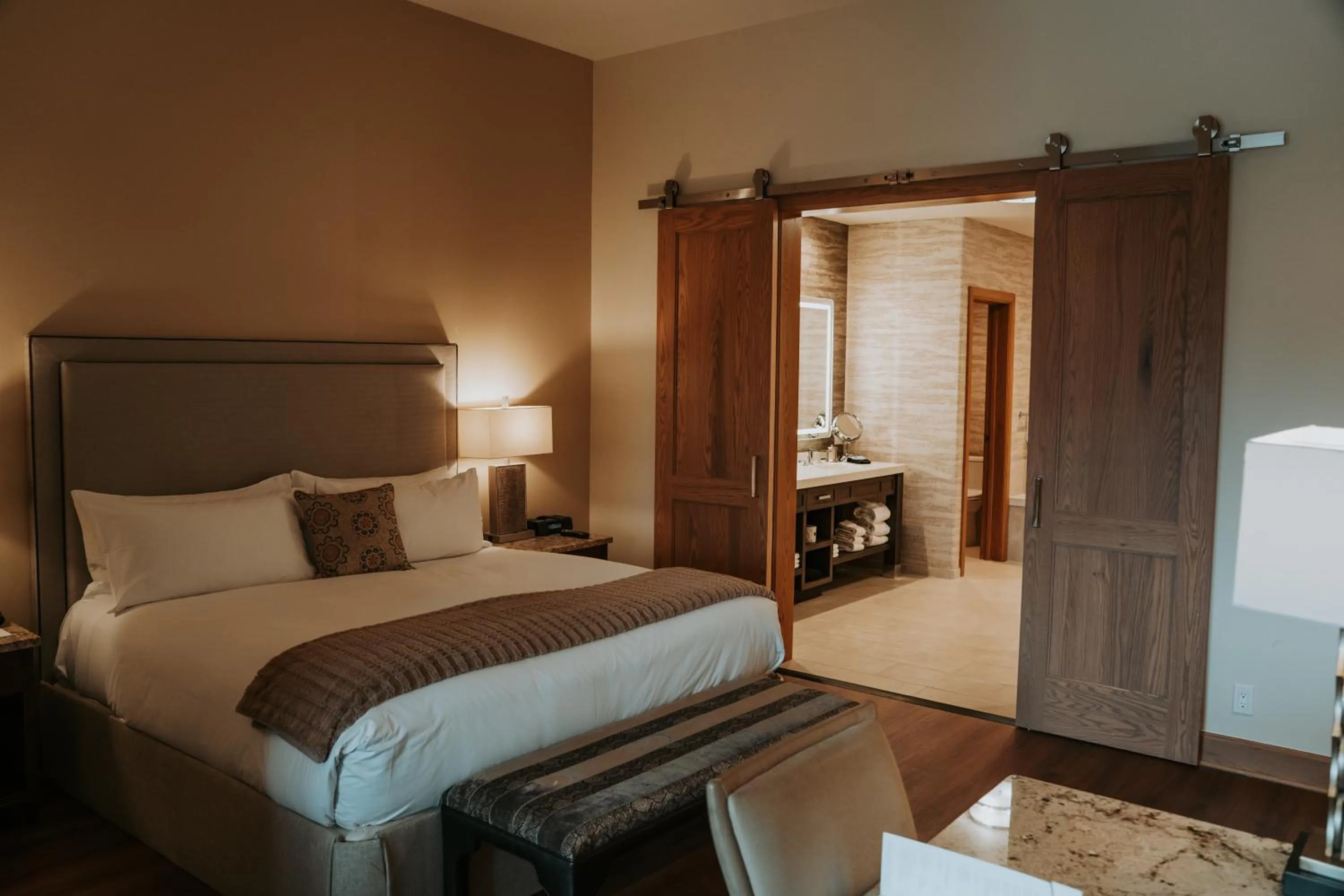 Bed in Garden of the Gods Resort & Club