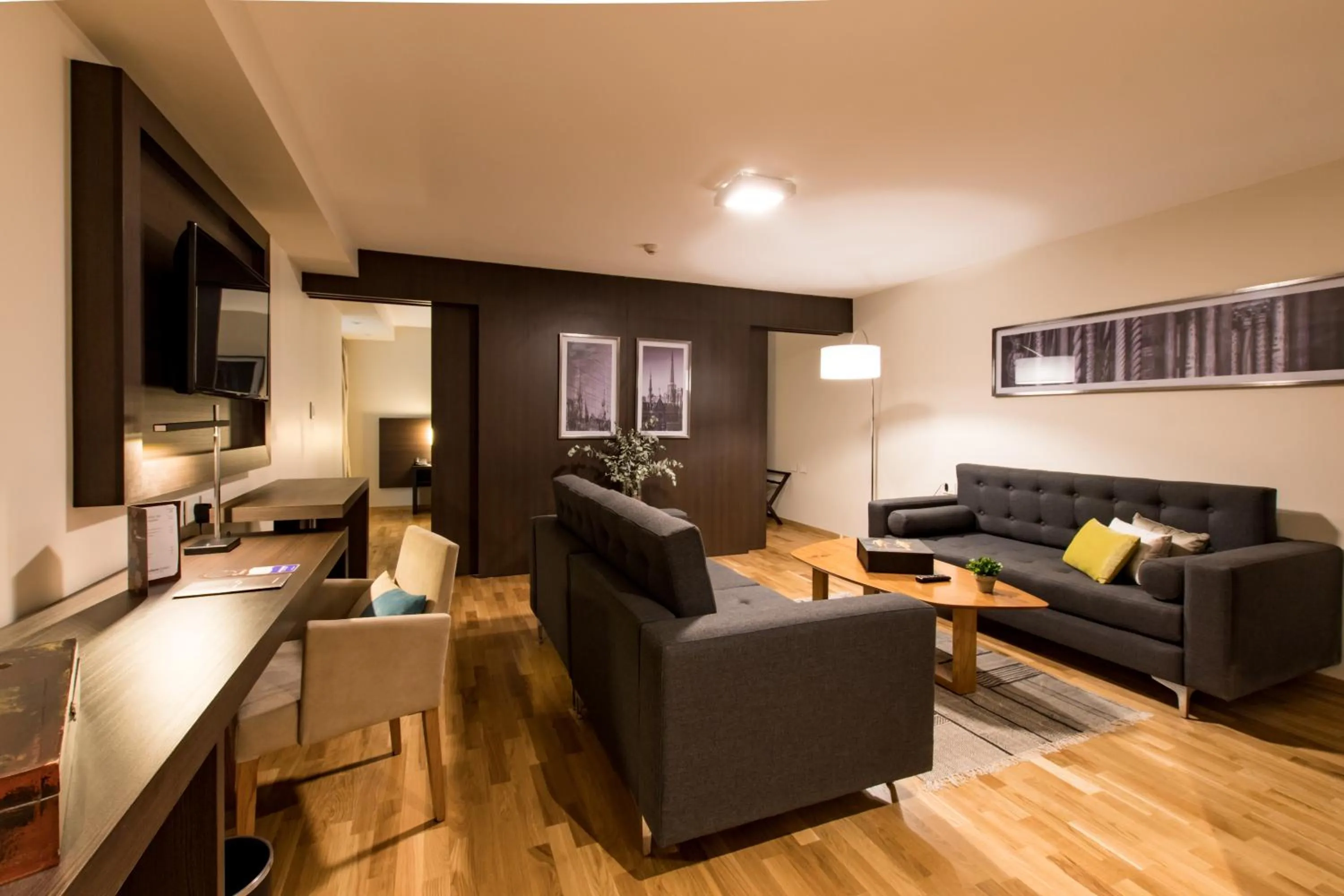 Seating area in Caseros 248 Hotel