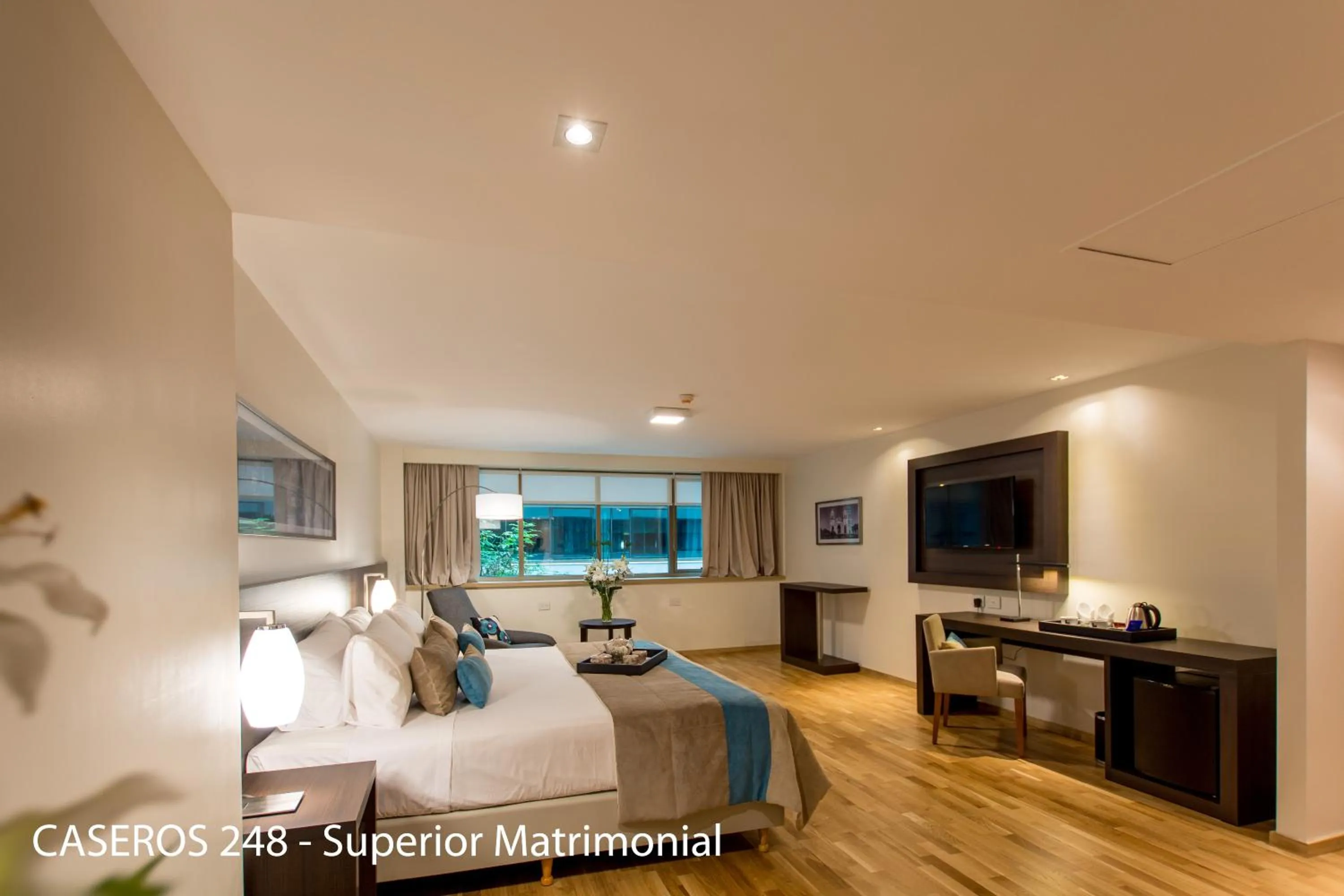 Bedroom, Bed in Caseros 248 Hotel