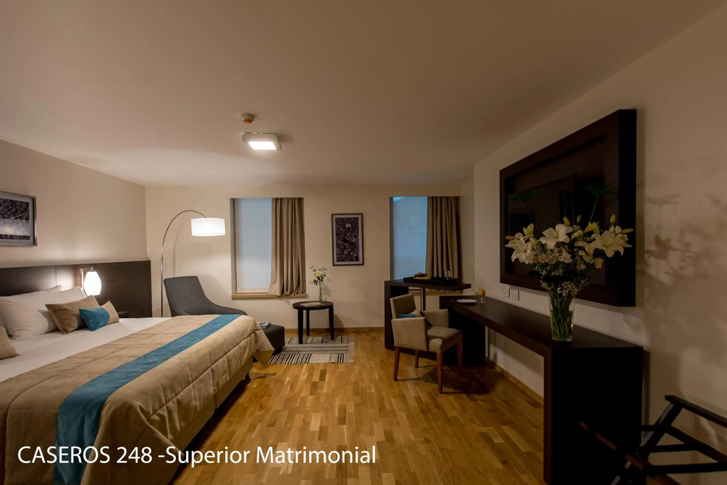 Bedroom, Bed in Caseros 248 Hotel