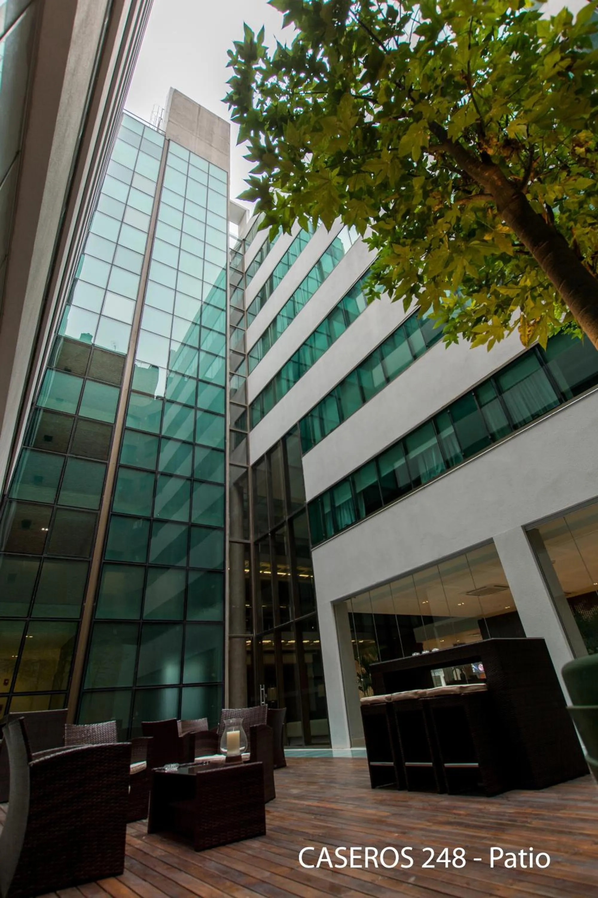 Patio in Caseros 248 Hotel