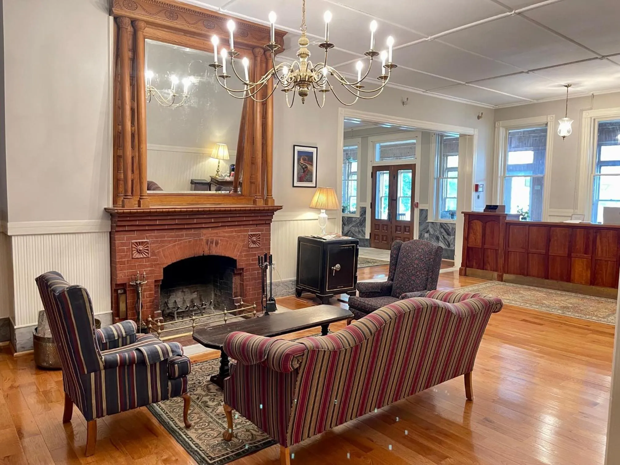 Lobby or reception in The Brandon Inn