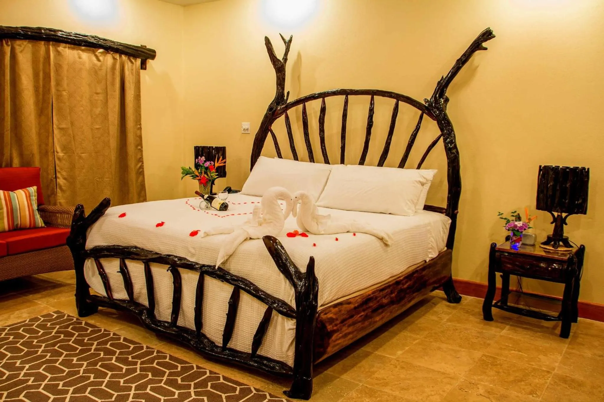 Bedroom, Bed in Black Orchid Resort