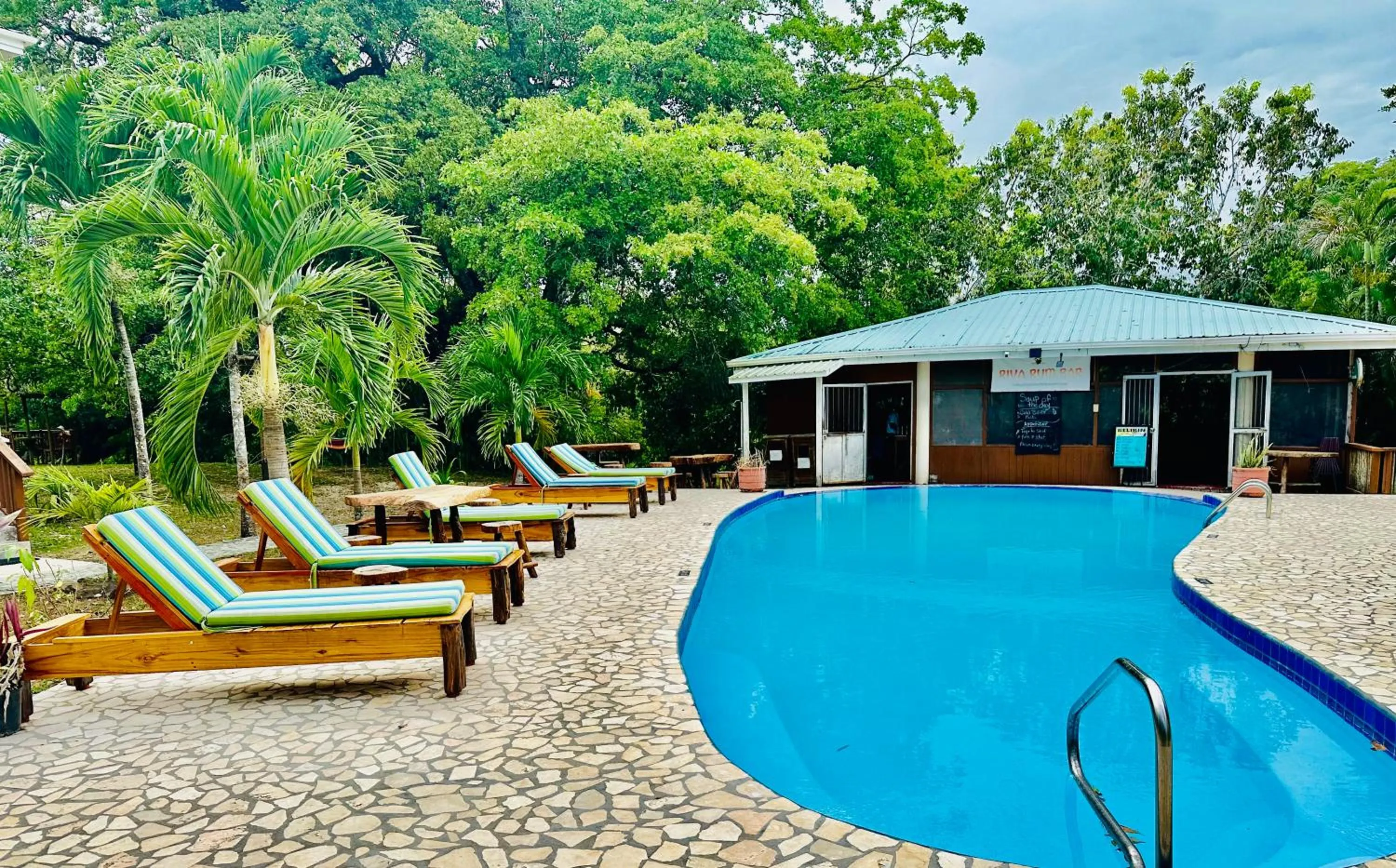 Pool view in Black Orchid Resort