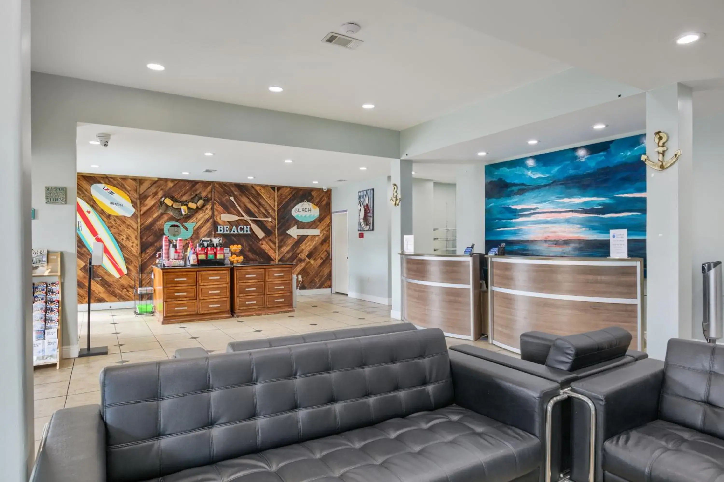 Lobby or reception in Beachside Resort Hotel Lobby or reception in Beachside Resort Hotel