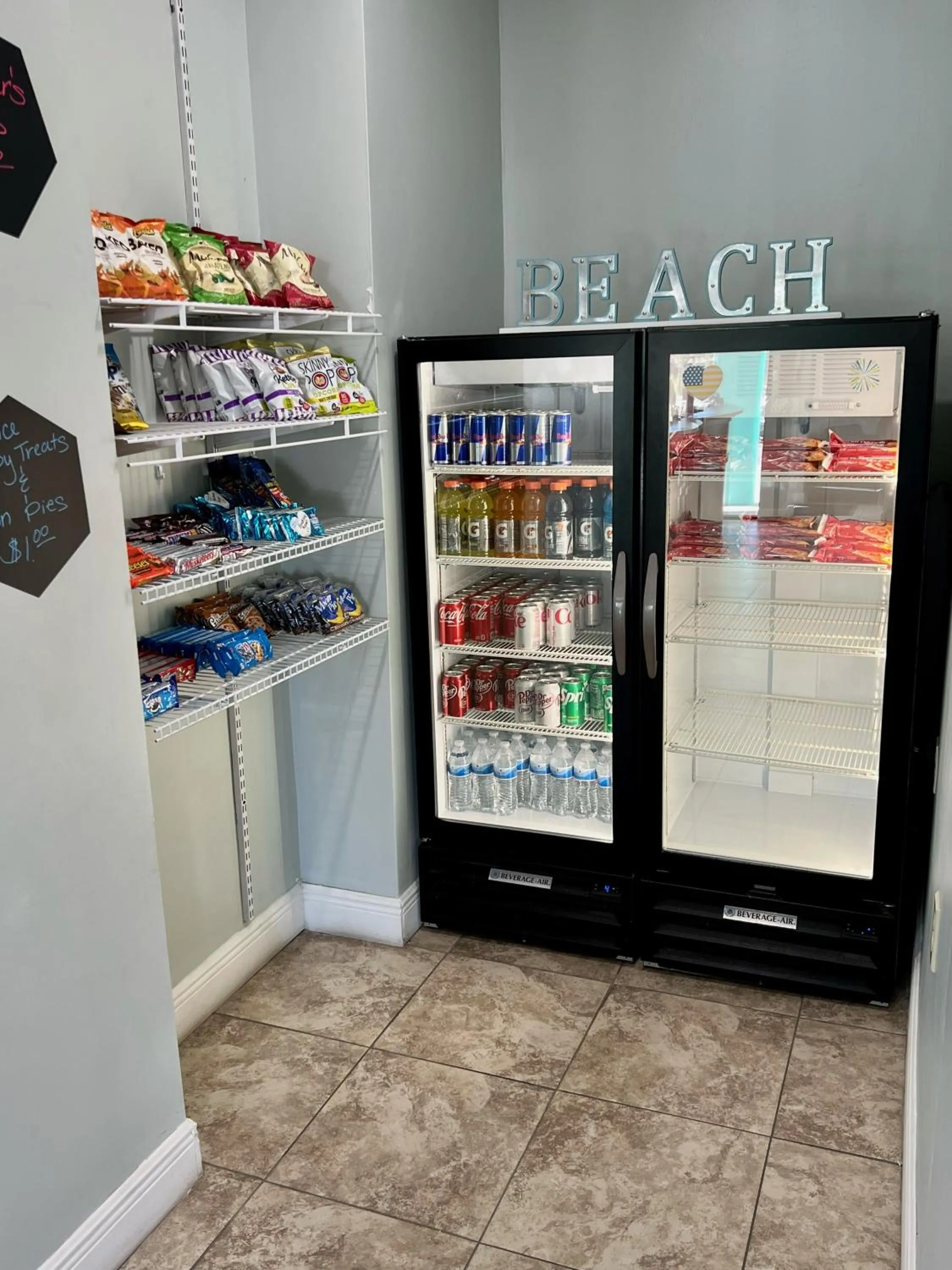 vending machine in Beachside Resort Hotel