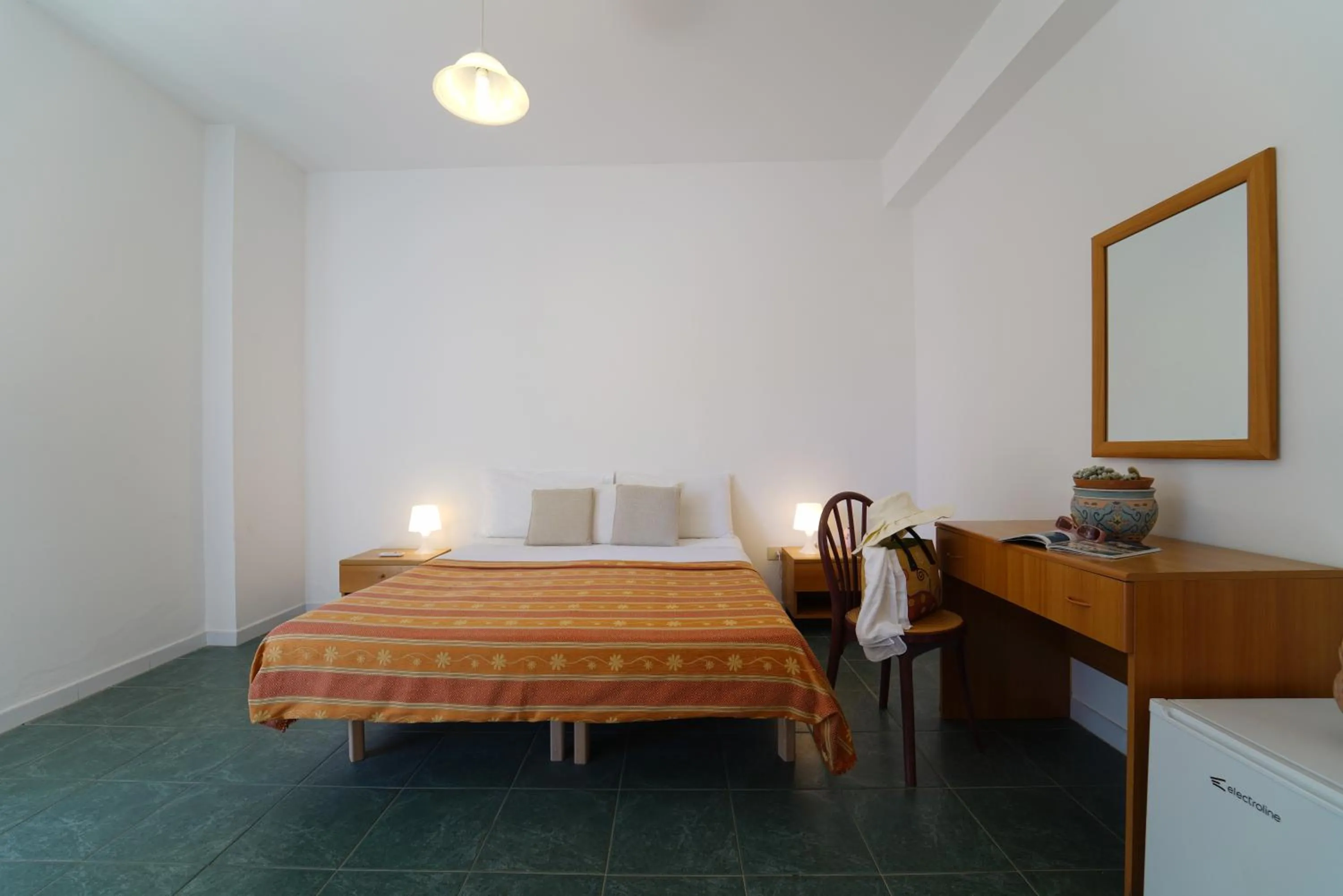 Bed in Europa rooms and restaurant