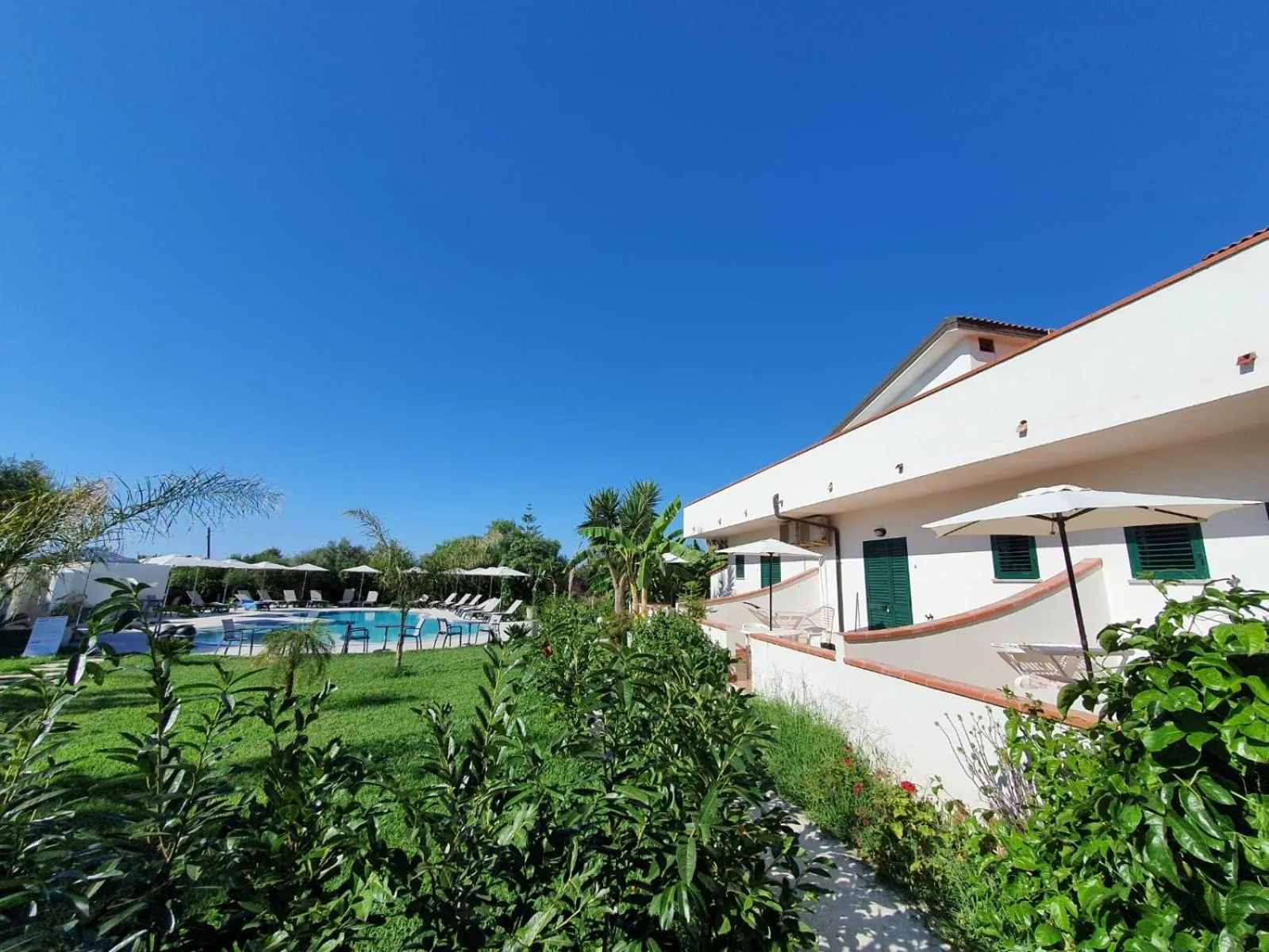 Property building in Europa rooms and restaurant