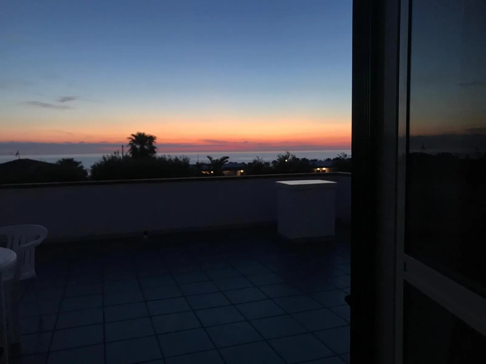 Balcony/Terrace in Europa rooms and restaurant