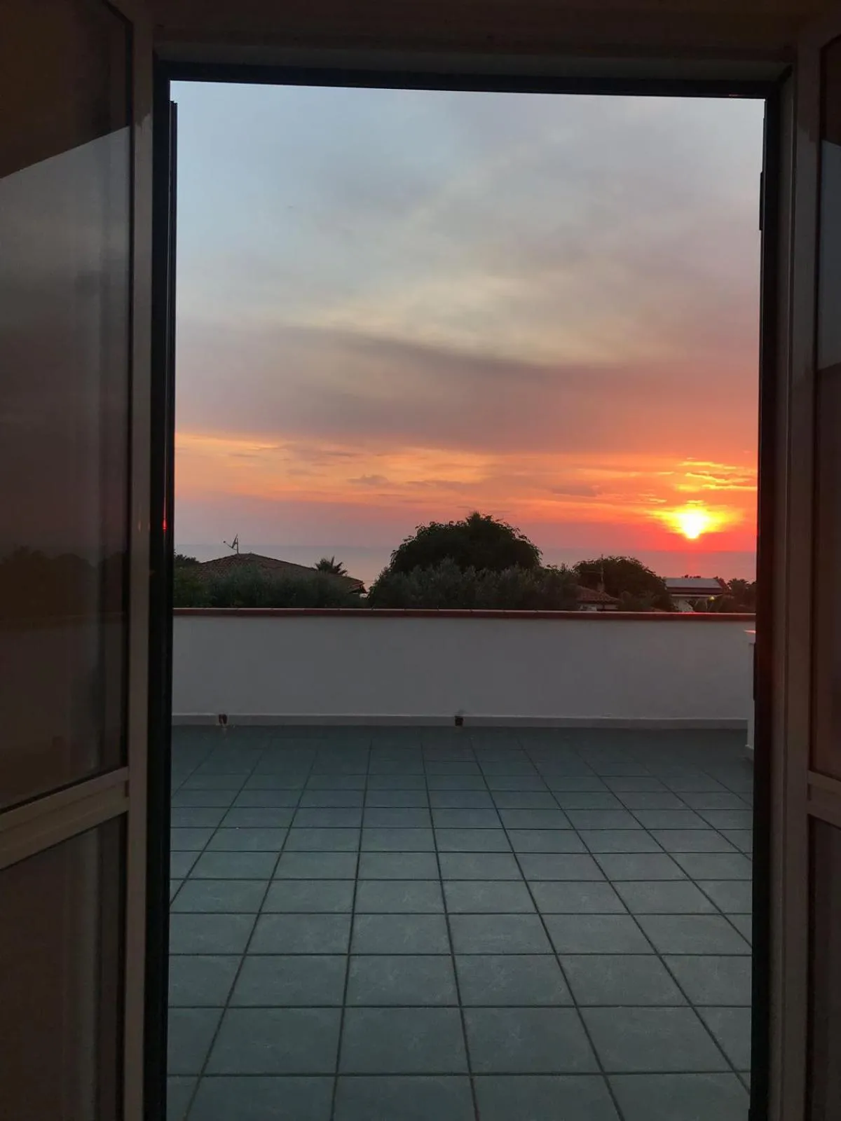 Sea view in Europa rooms and restaurant