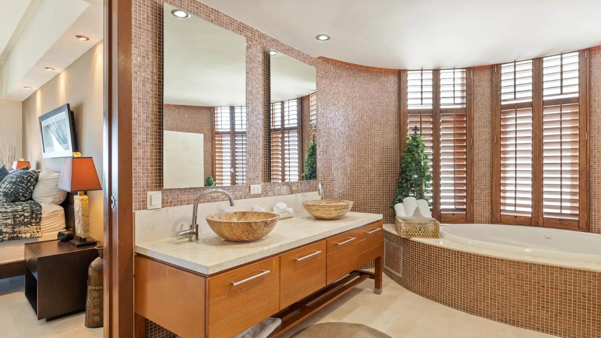 Bathroom in Encanto Living Two Bedroom Unit by Kivoya