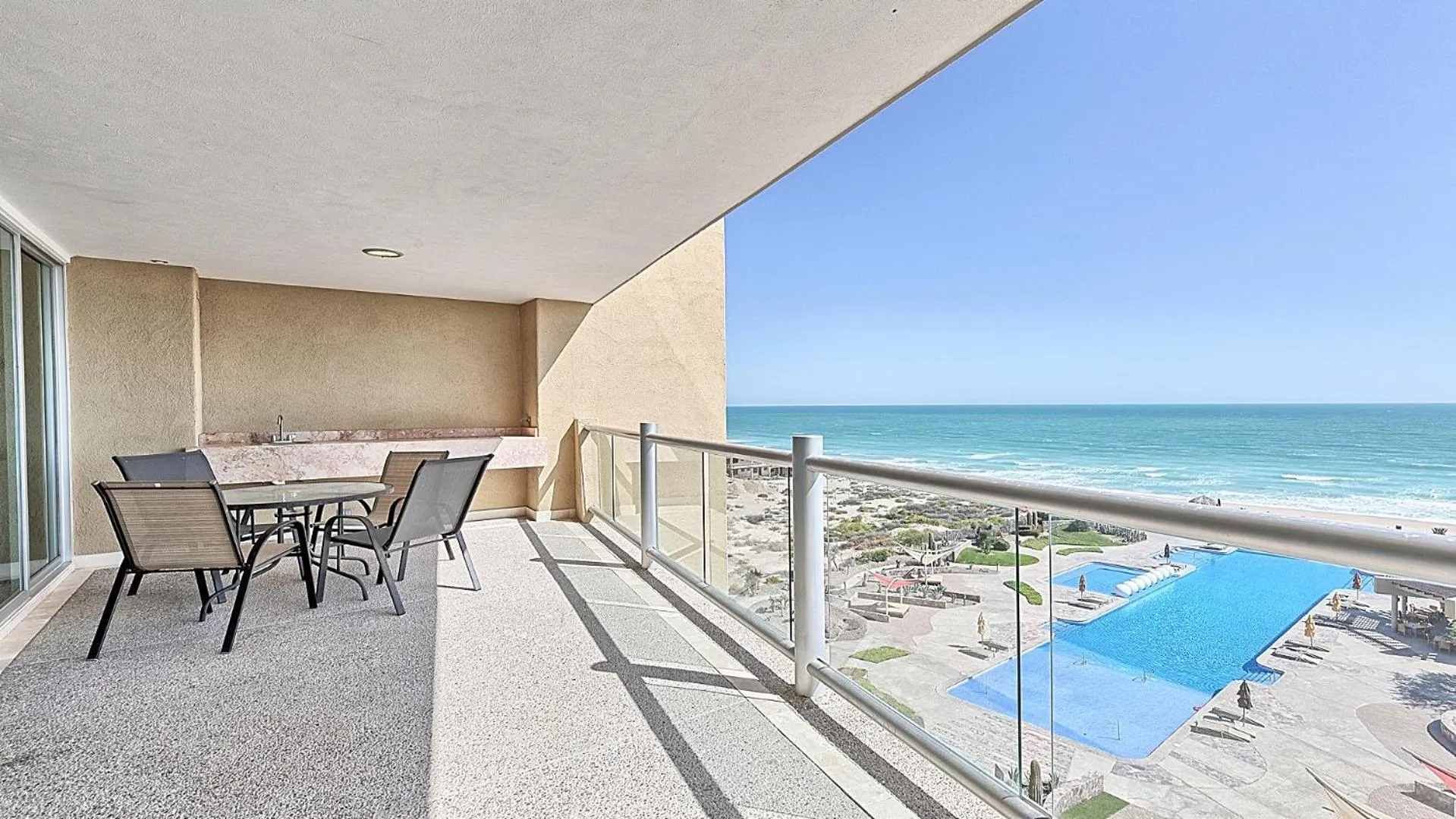 Balcony/Terrace in Encanto Living Two Bedroom Unit by Kivoya