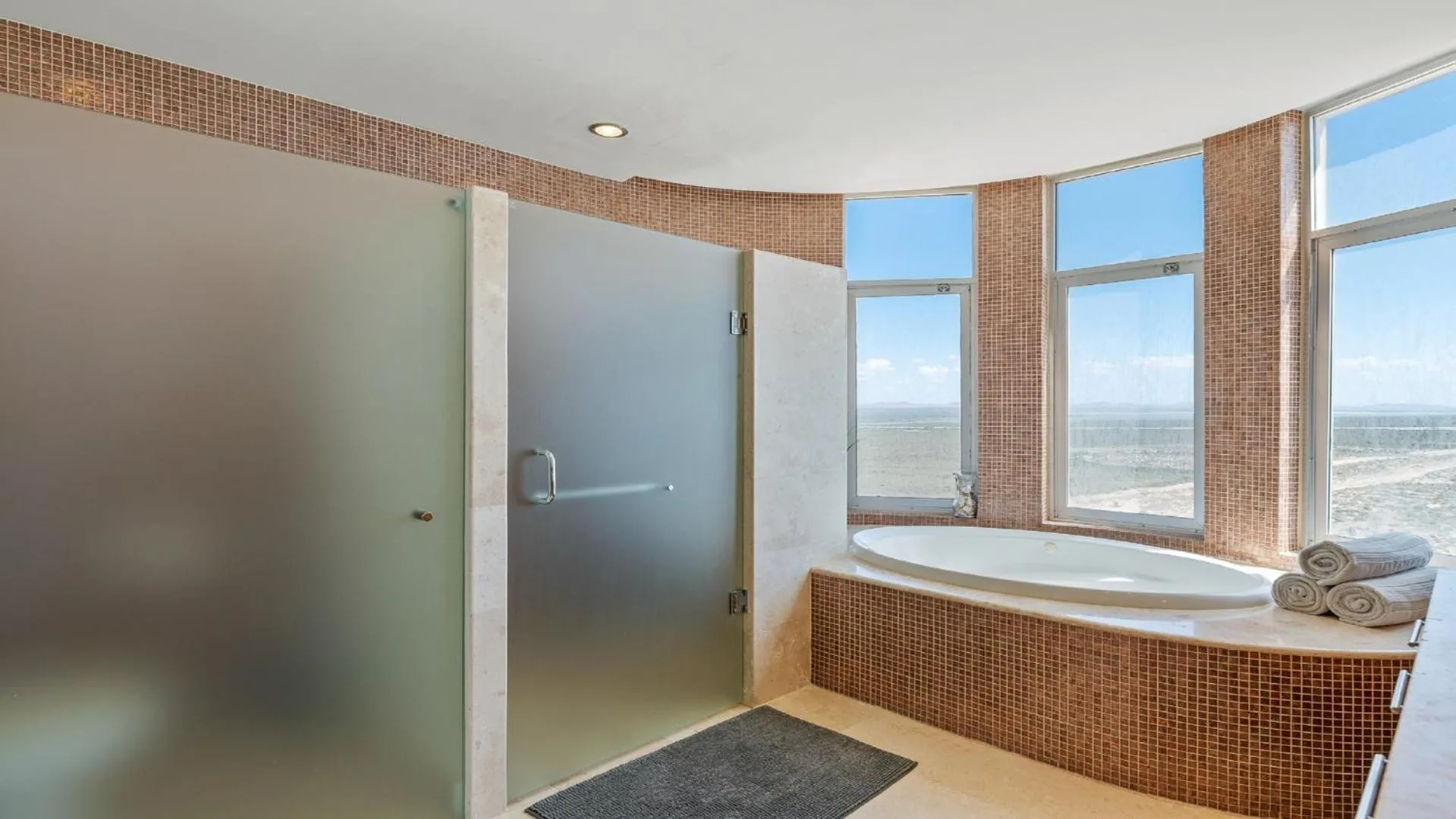 Bathroom in Encanto Living Two Bedroom Unit by Kivoya