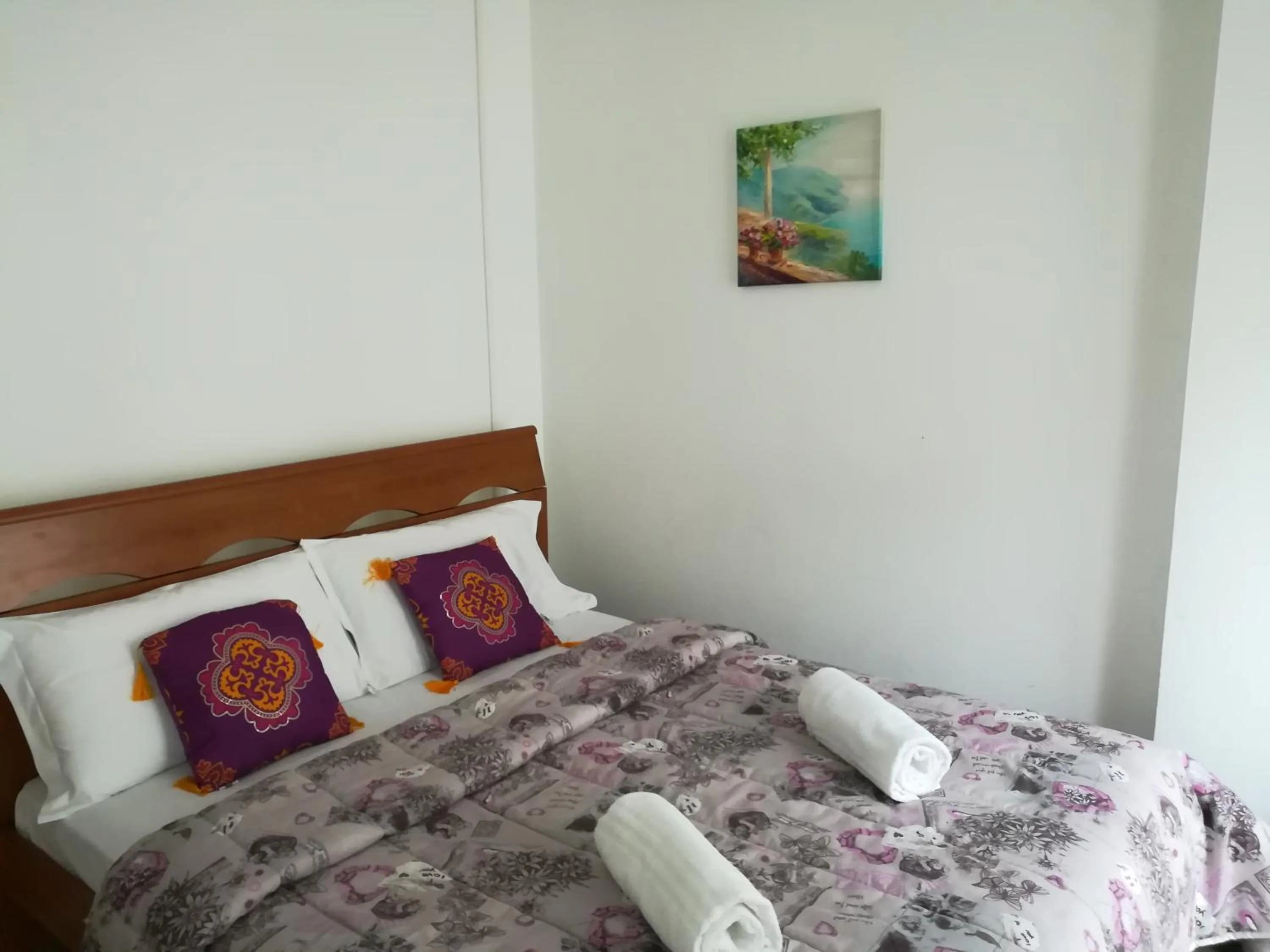 Bed in Venice Vacation House