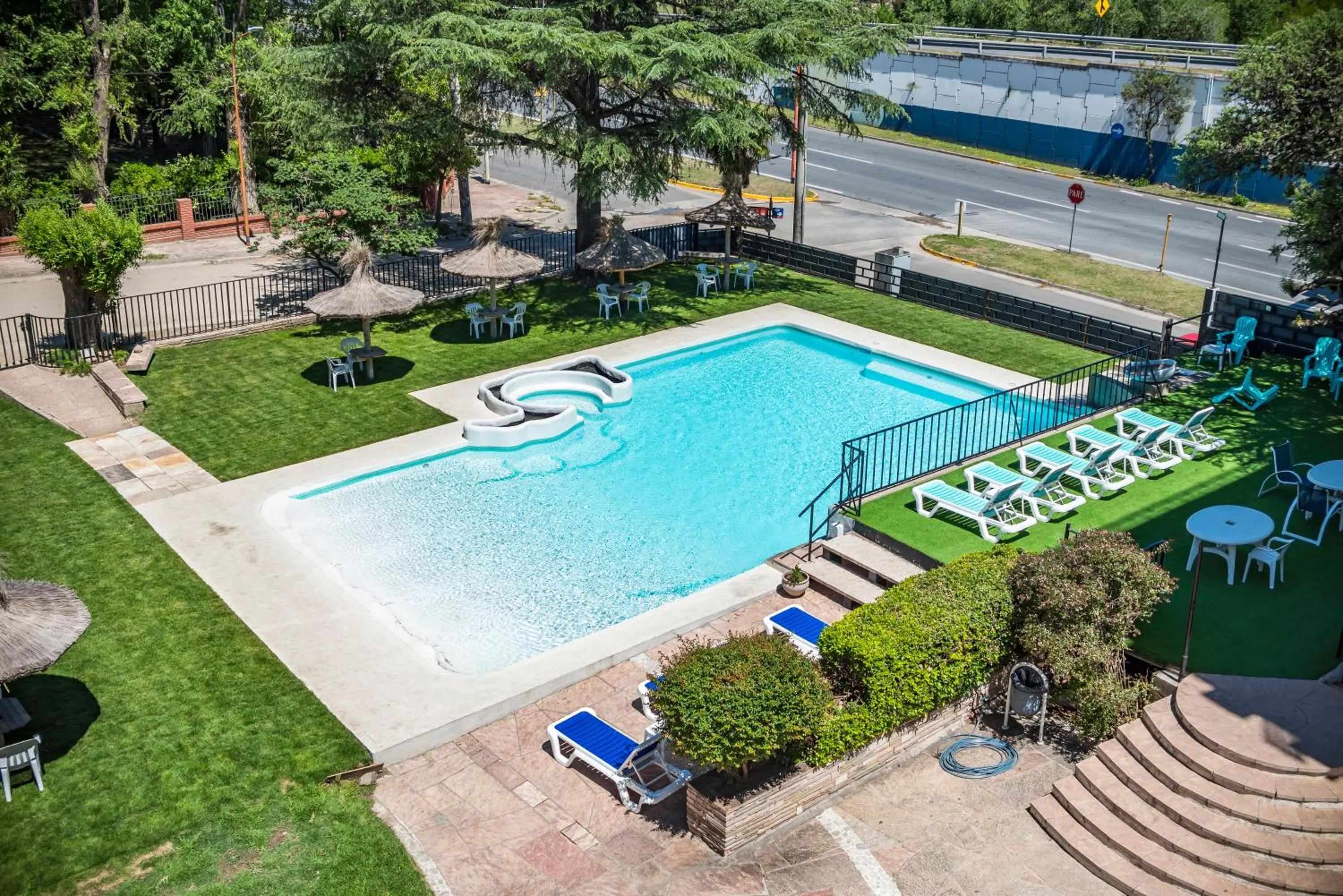 Swimming pool in Gran Hotel Las Lajas