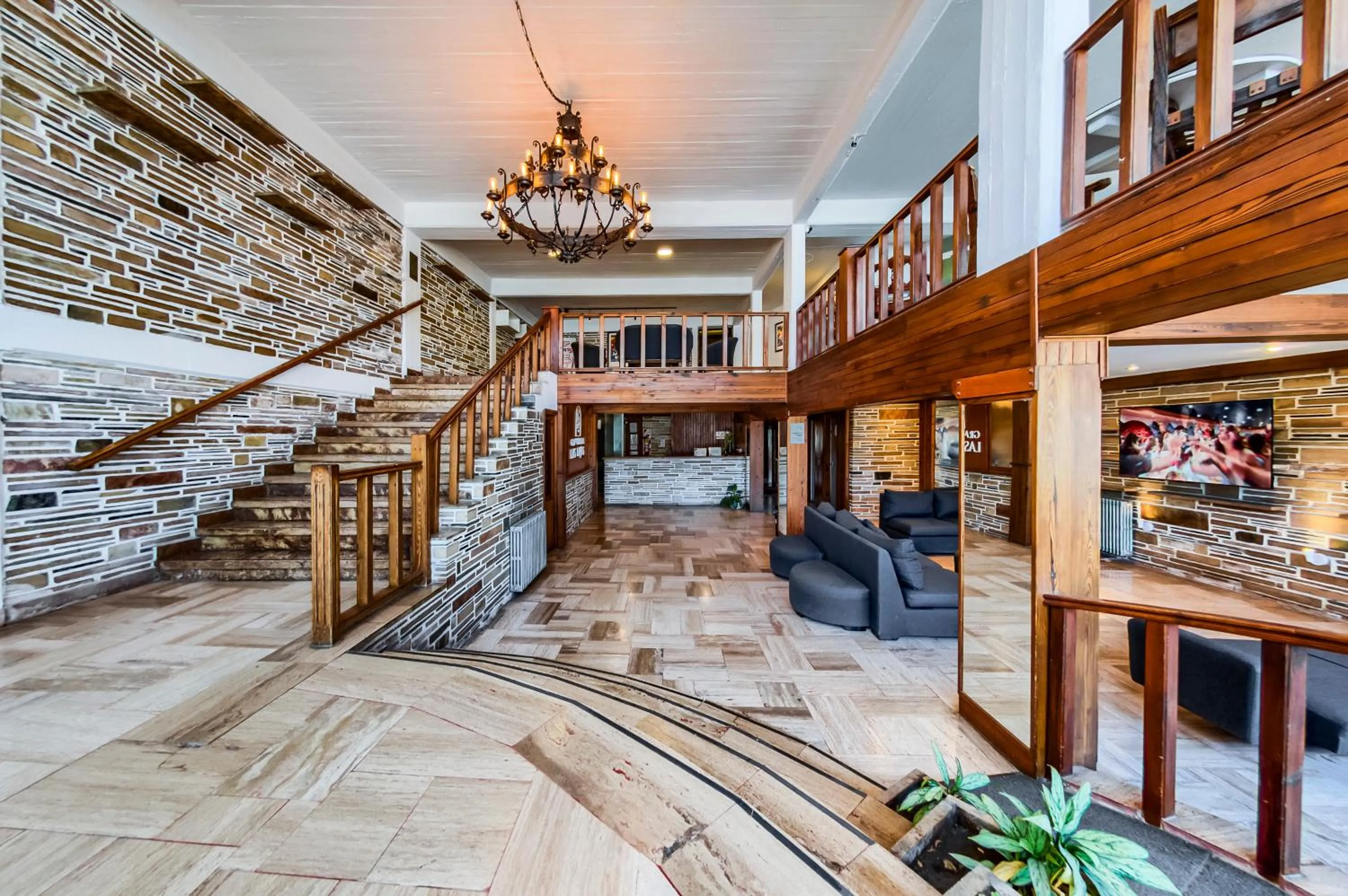Lobby or reception in Gran Hotel Las Lajas