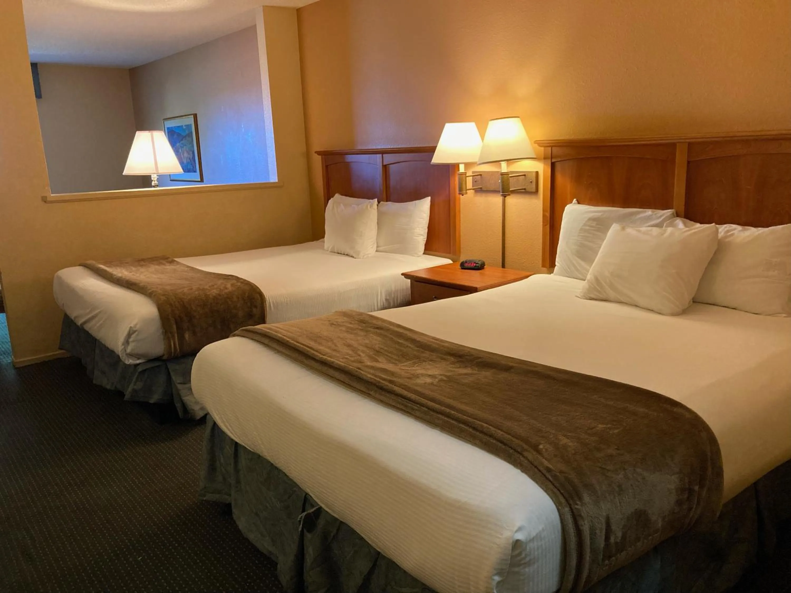 Bed in Miracle Springs Resort and Spa
