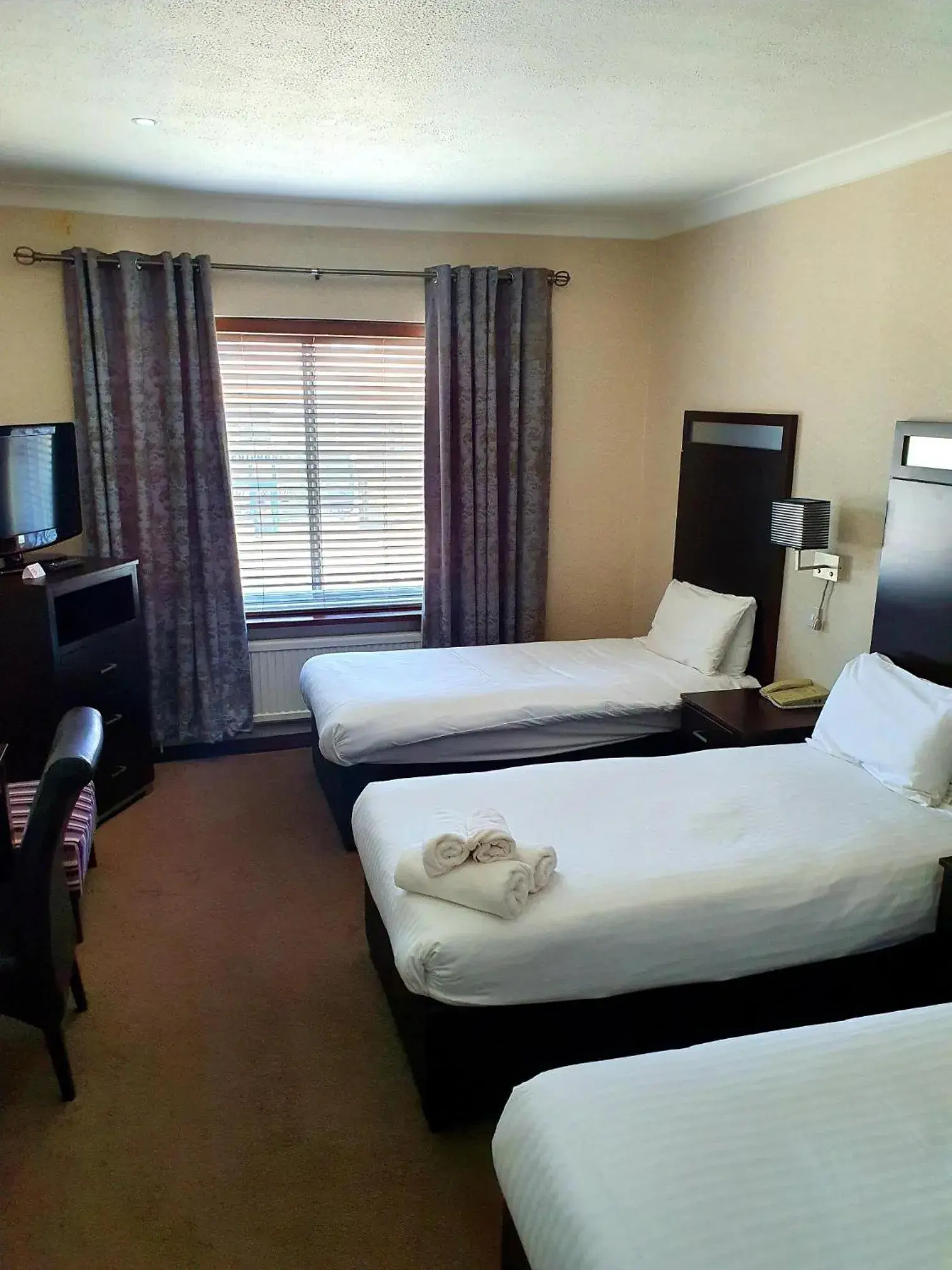 Bedroom in Wessex Hotel