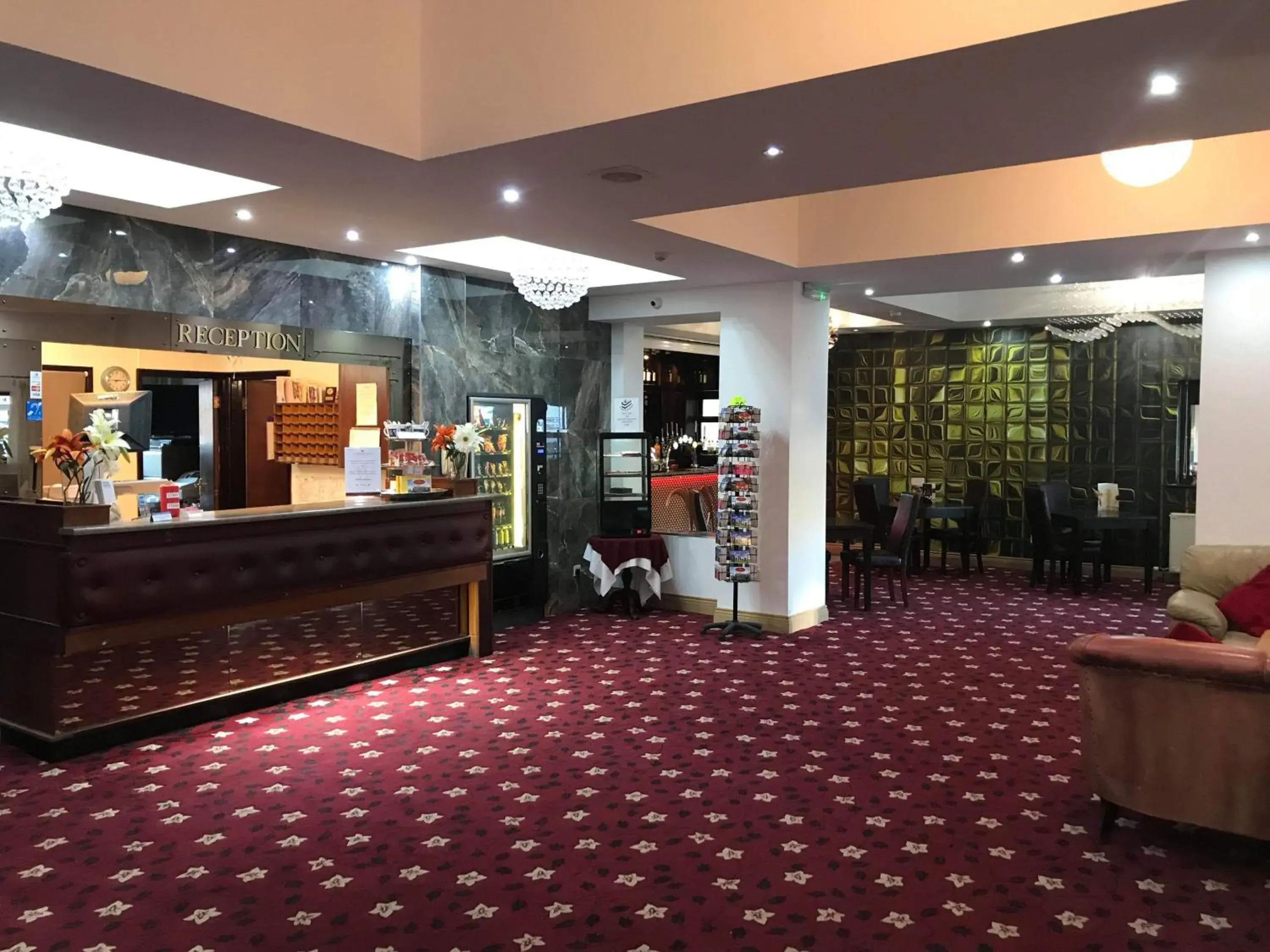 Property building, Lobby/Reception in Wessex Hotel