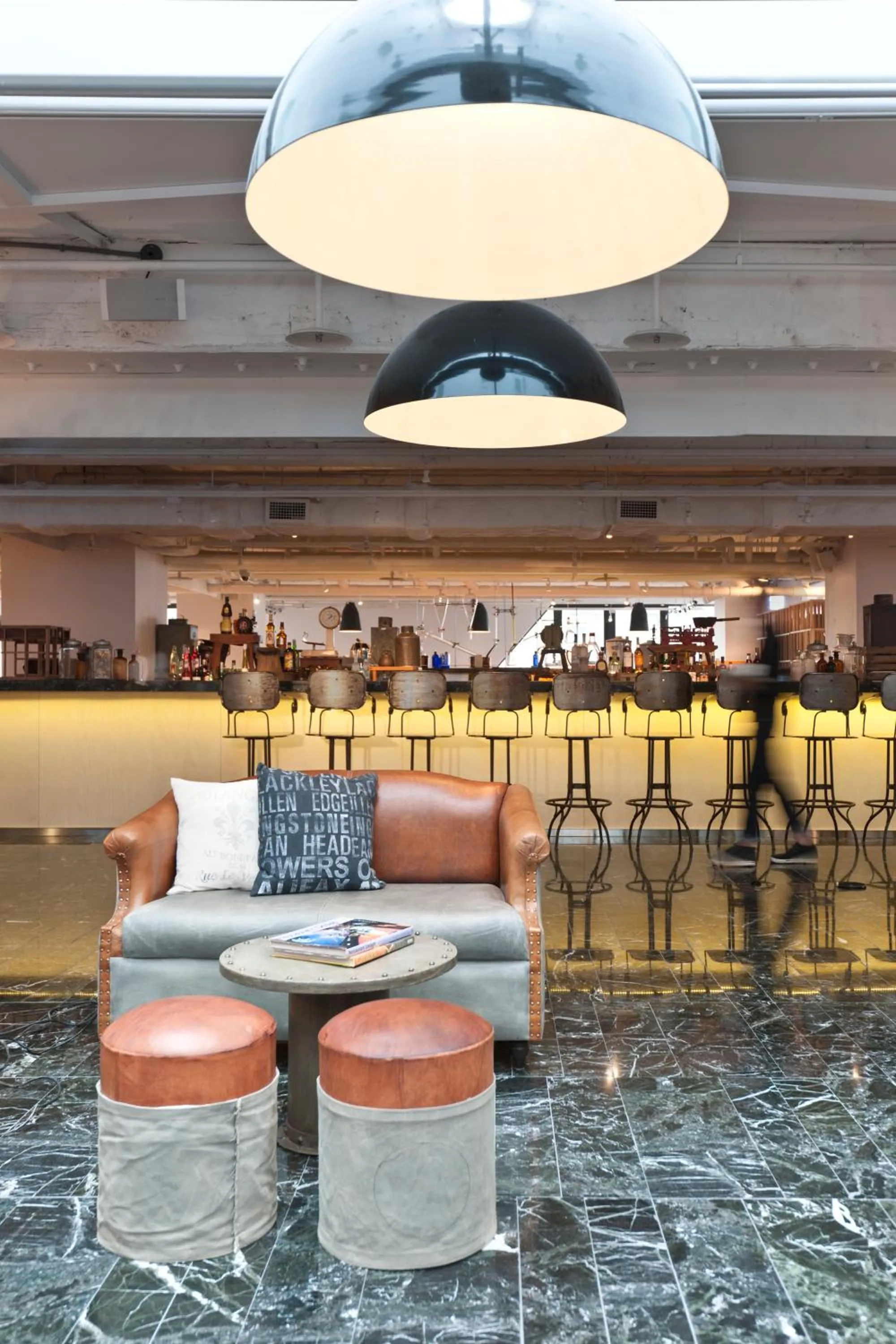 Lounge or bar in amba Taipei Ximending