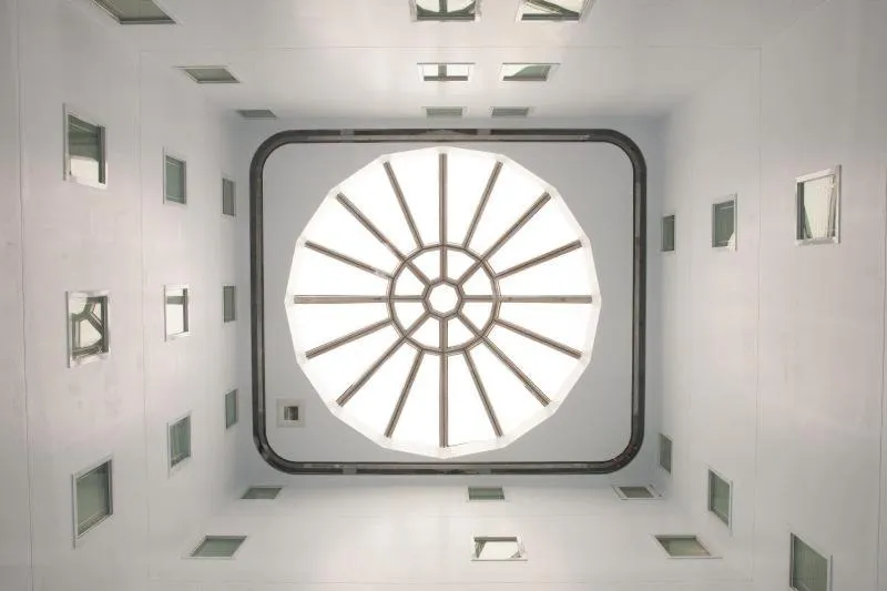 Inner courtyard view in amba Taipei Ximending