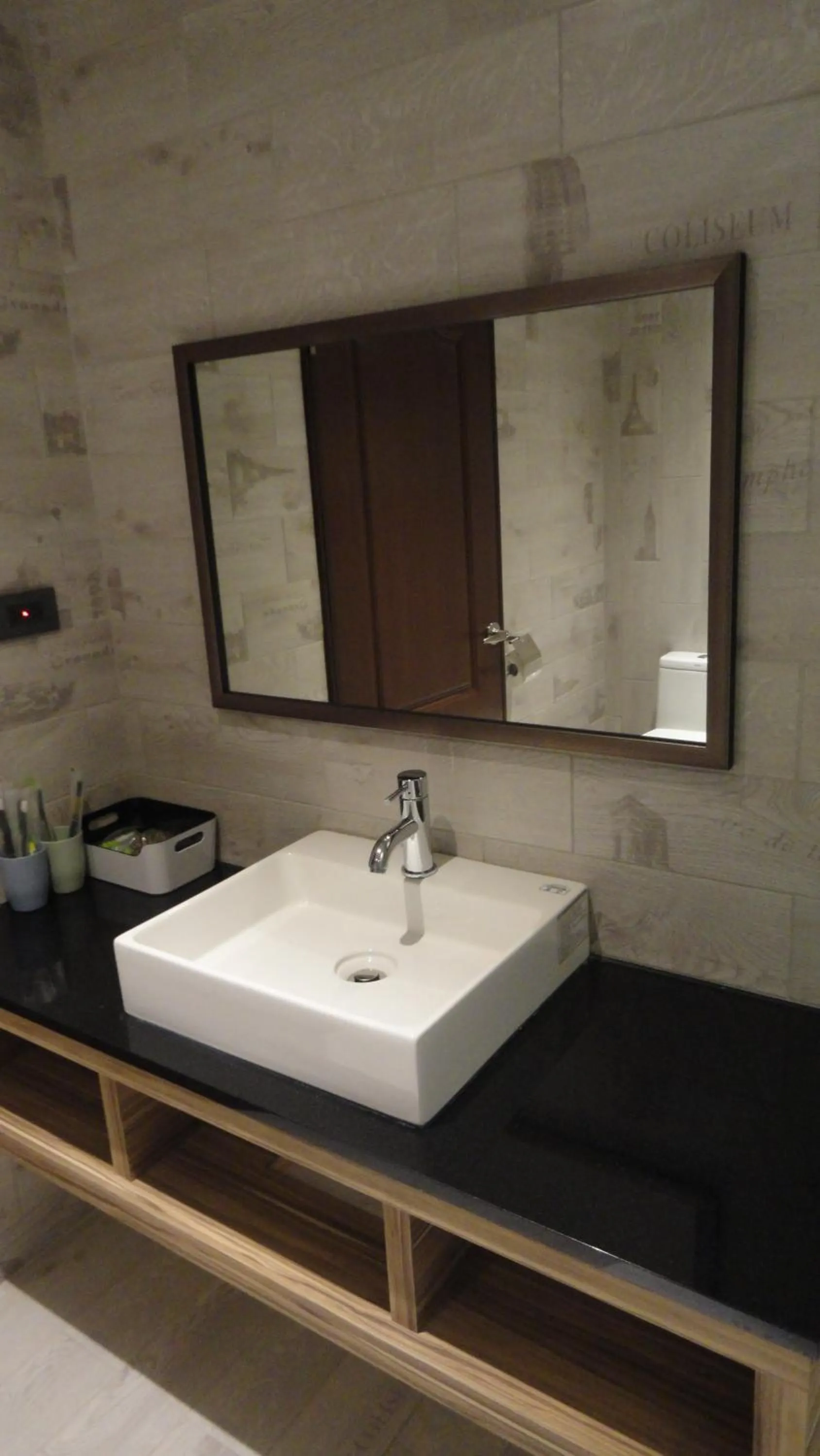 Bathroom in Travel Port Motel