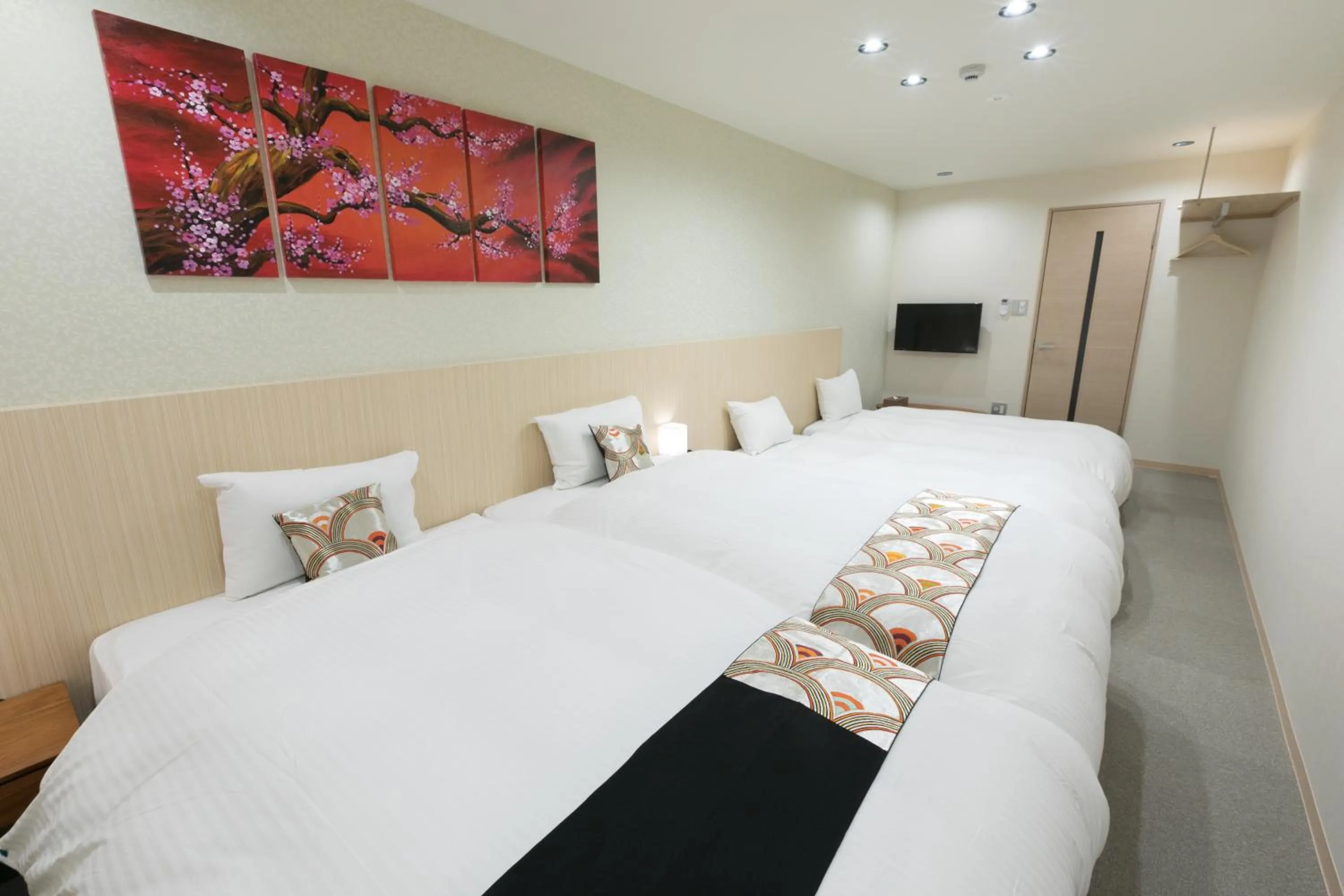 Bedroom, Bed in Stay SAKURA Kyoto Nijo Rikyu