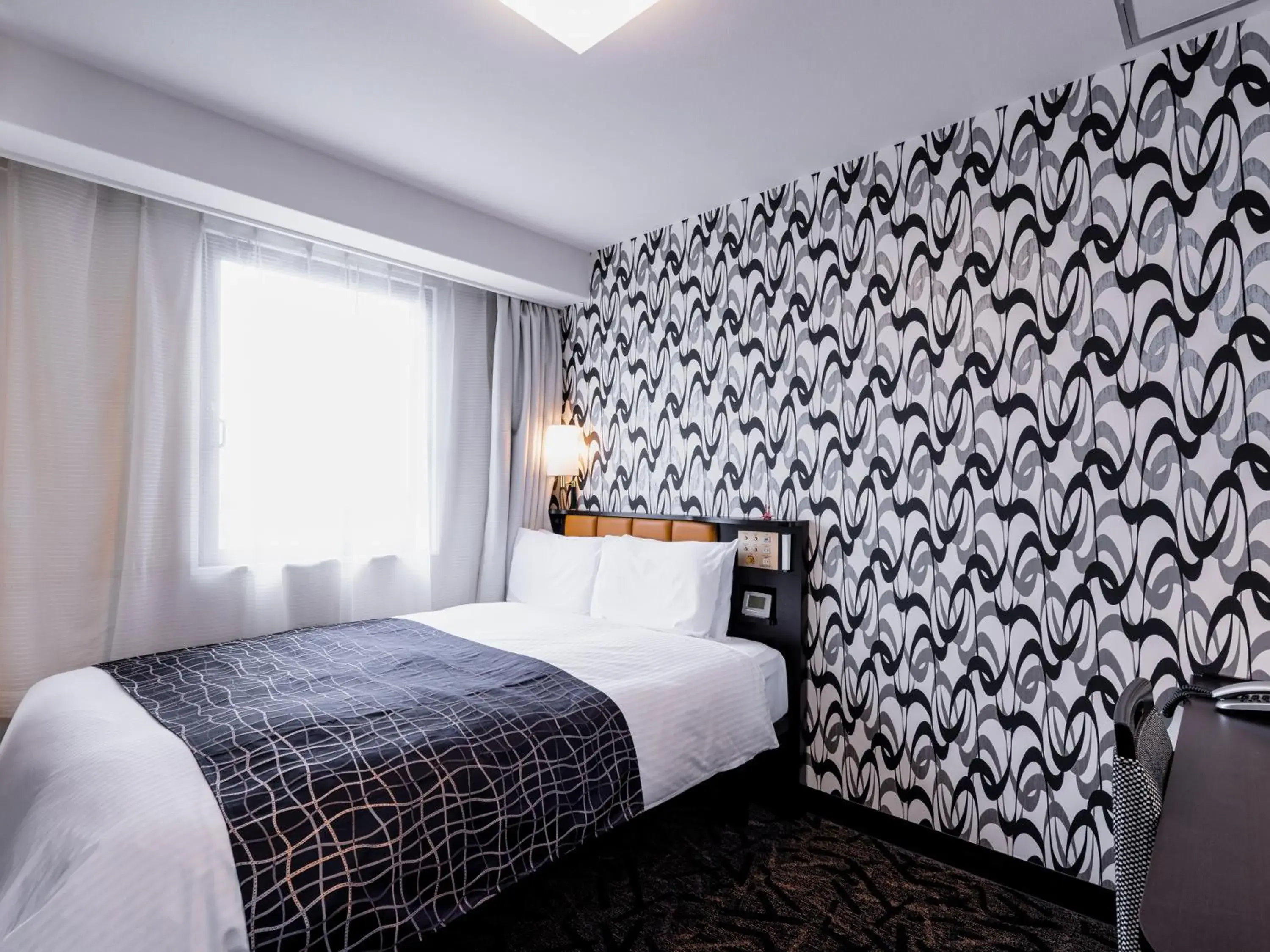 Photo of the whole room, Bed in APA Hotel Saga Ekimae Chuo Photo of the whole room, Bed in APA Hotel Saga Ekimae Chuo