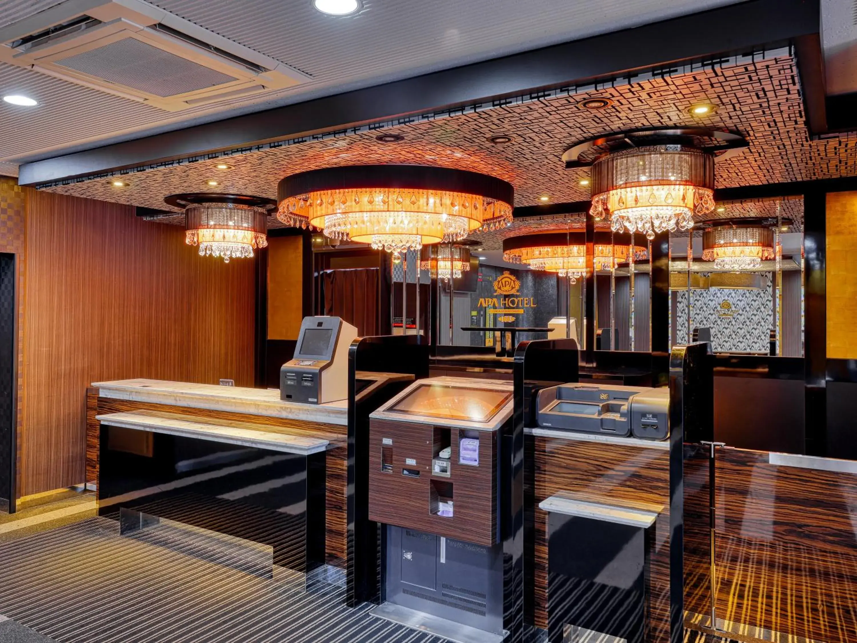 Lobby or reception in APA Hotel Saga Ekimae Chuo Lobby or reception in APA Hotel Saga Ekimae Chuo