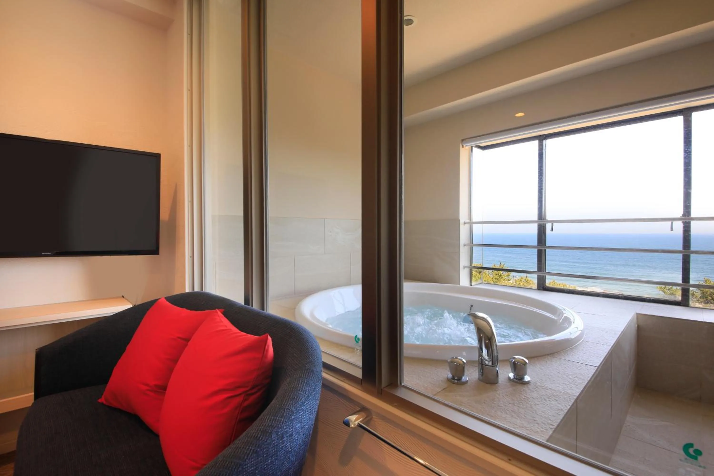 Sea view in Oarai Park Hotel