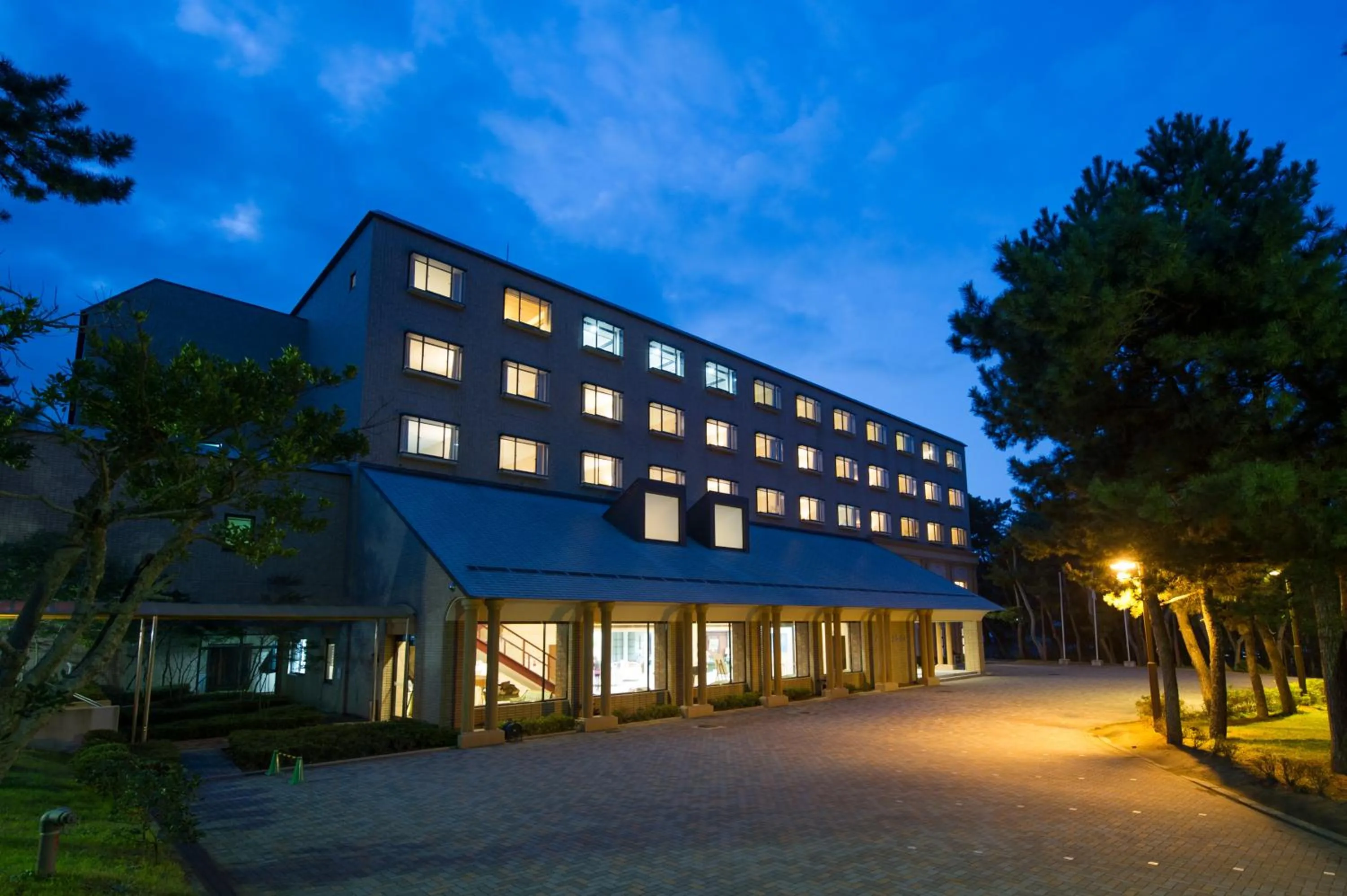 Property building in Oarai Park Hotel
