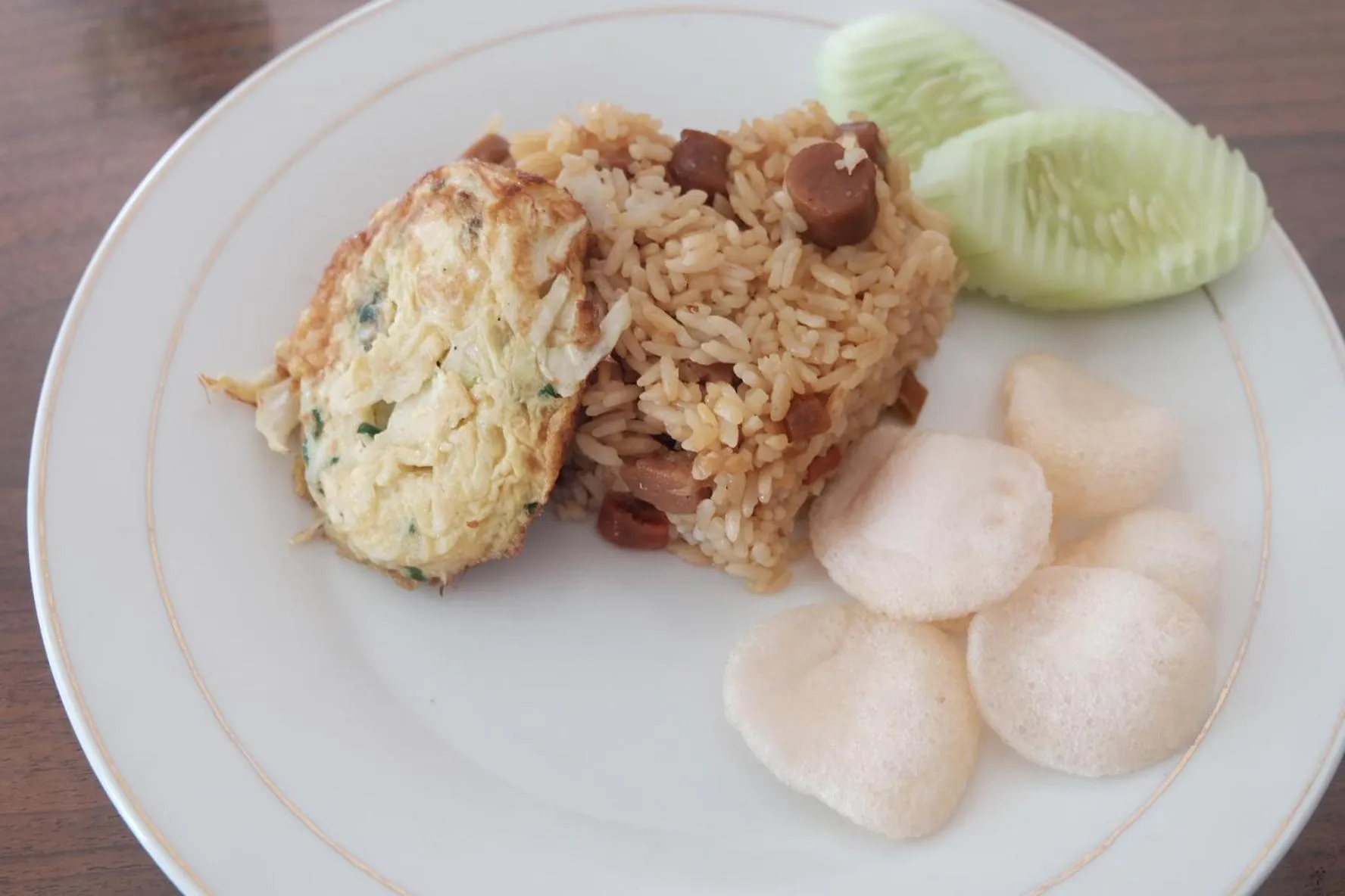 Breakfast in Hotel Olympic Semarang