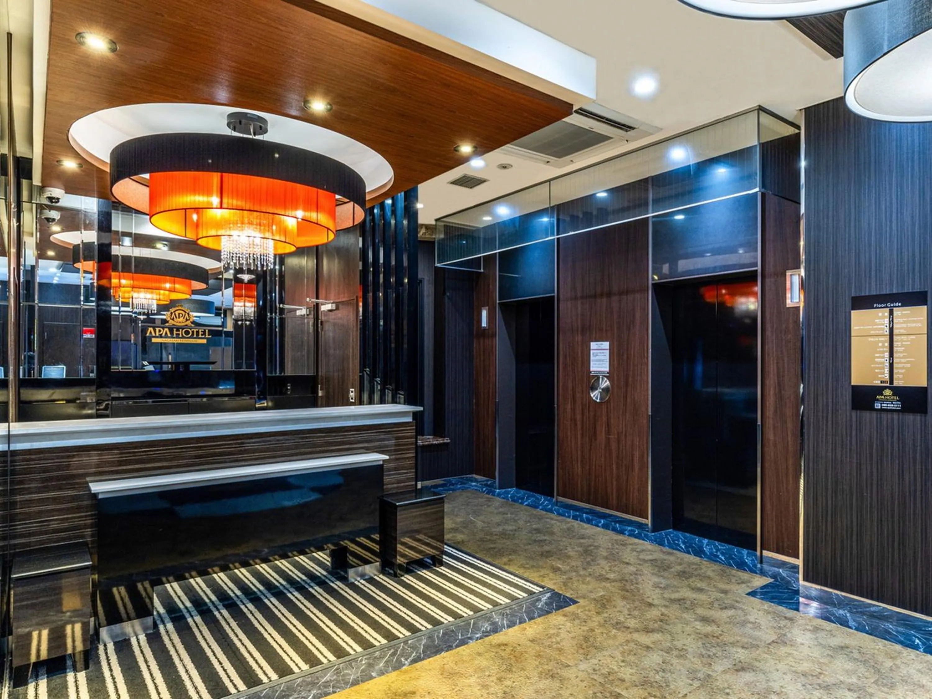 Lobby or reception in APA Hotel Nagasaki Ekiminami