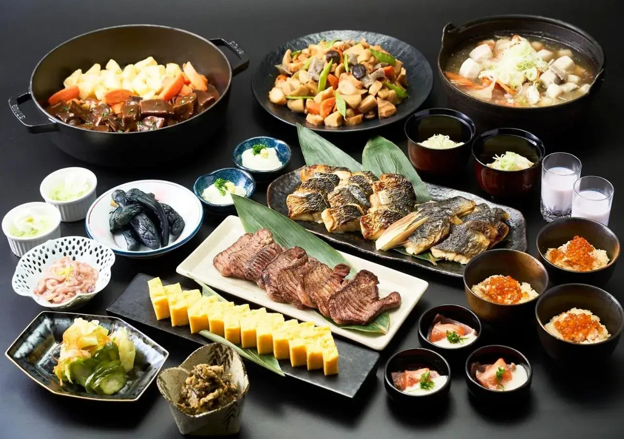 Buffet breakfast in APA Hotel Sendai Eki Itsutsubashi Buffet breakfast in APA Hotel Sendai Eki Itsutsubashi