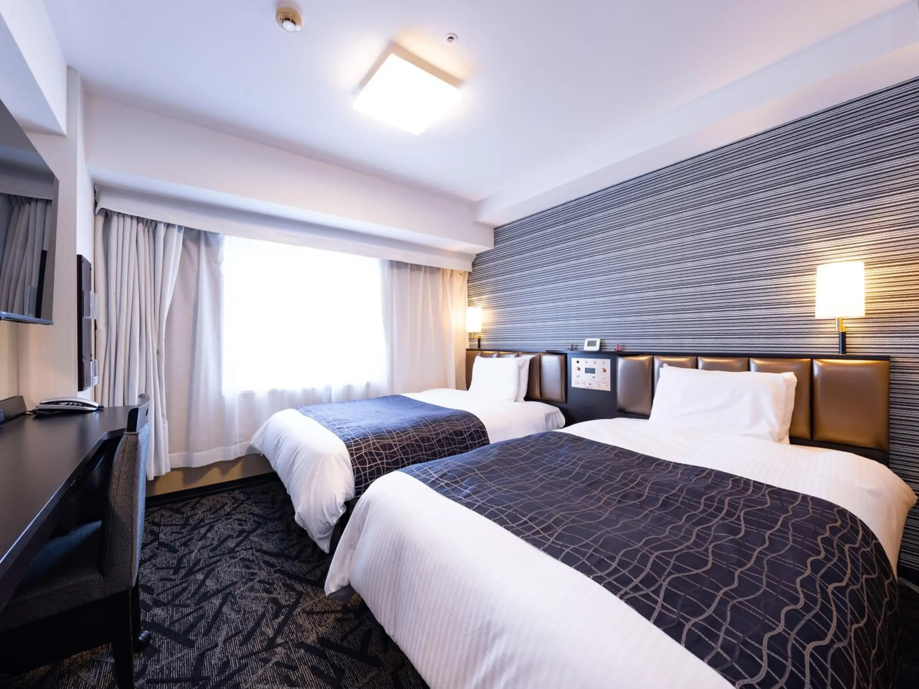 Photo of the whole room, Bed in APA Hotel Sendai Eki Itsutsubashi Photo of the whole room, Bed in APA Hotel Sendai Eki Itsutsubashi