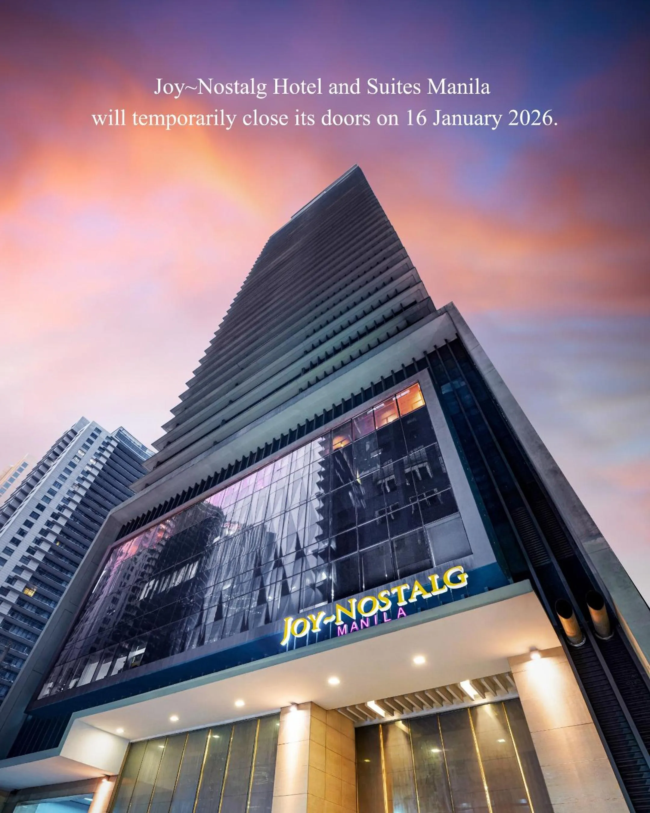 Joy Nostalg Hotel and Suites Manila Managed by The Ascott Limited