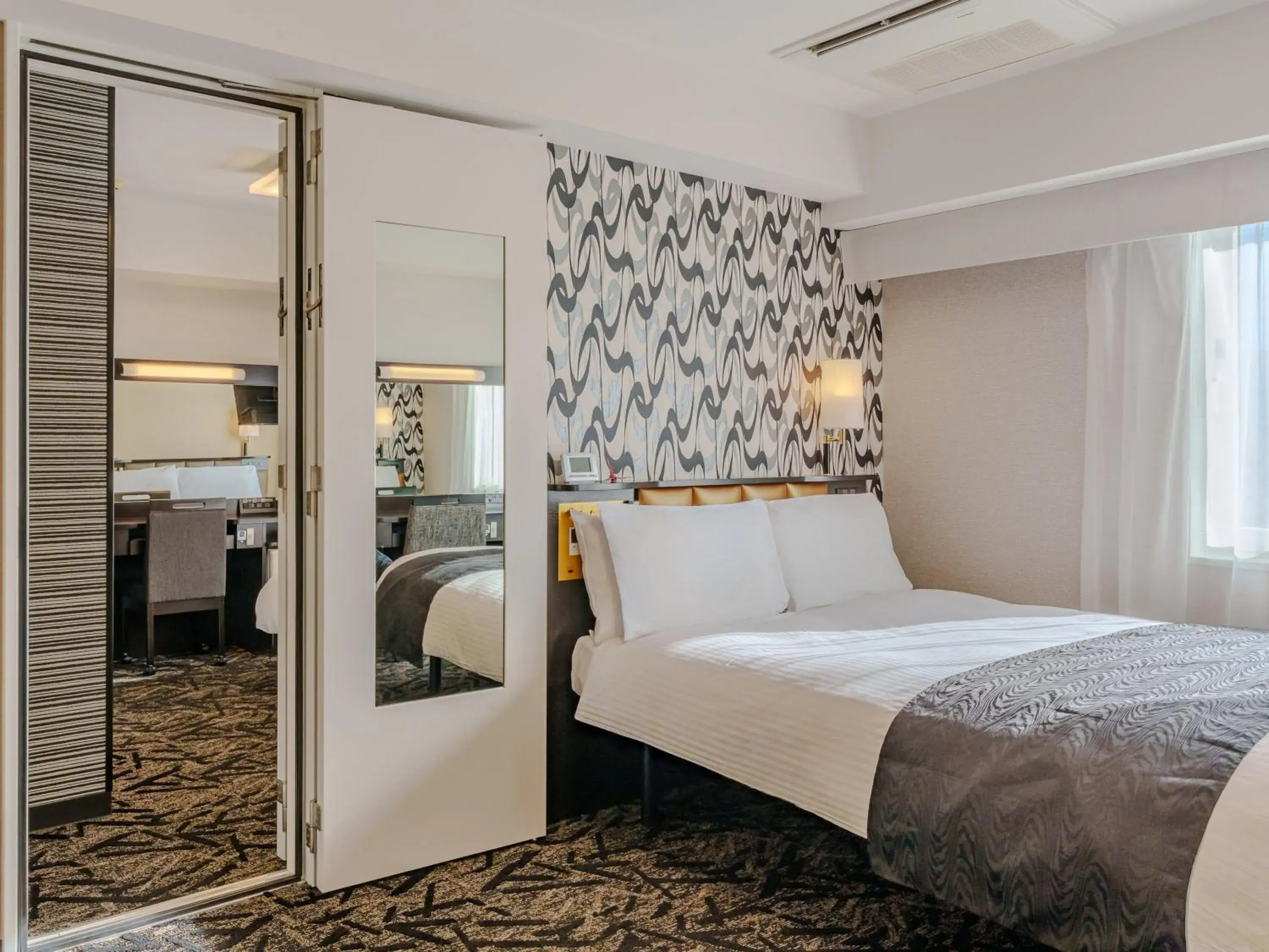 Photo of the whole room, Bed in APA Hotel Naha Matsuyama Photo of the whole room, Bed in APA Hotel Naha Matsuyama